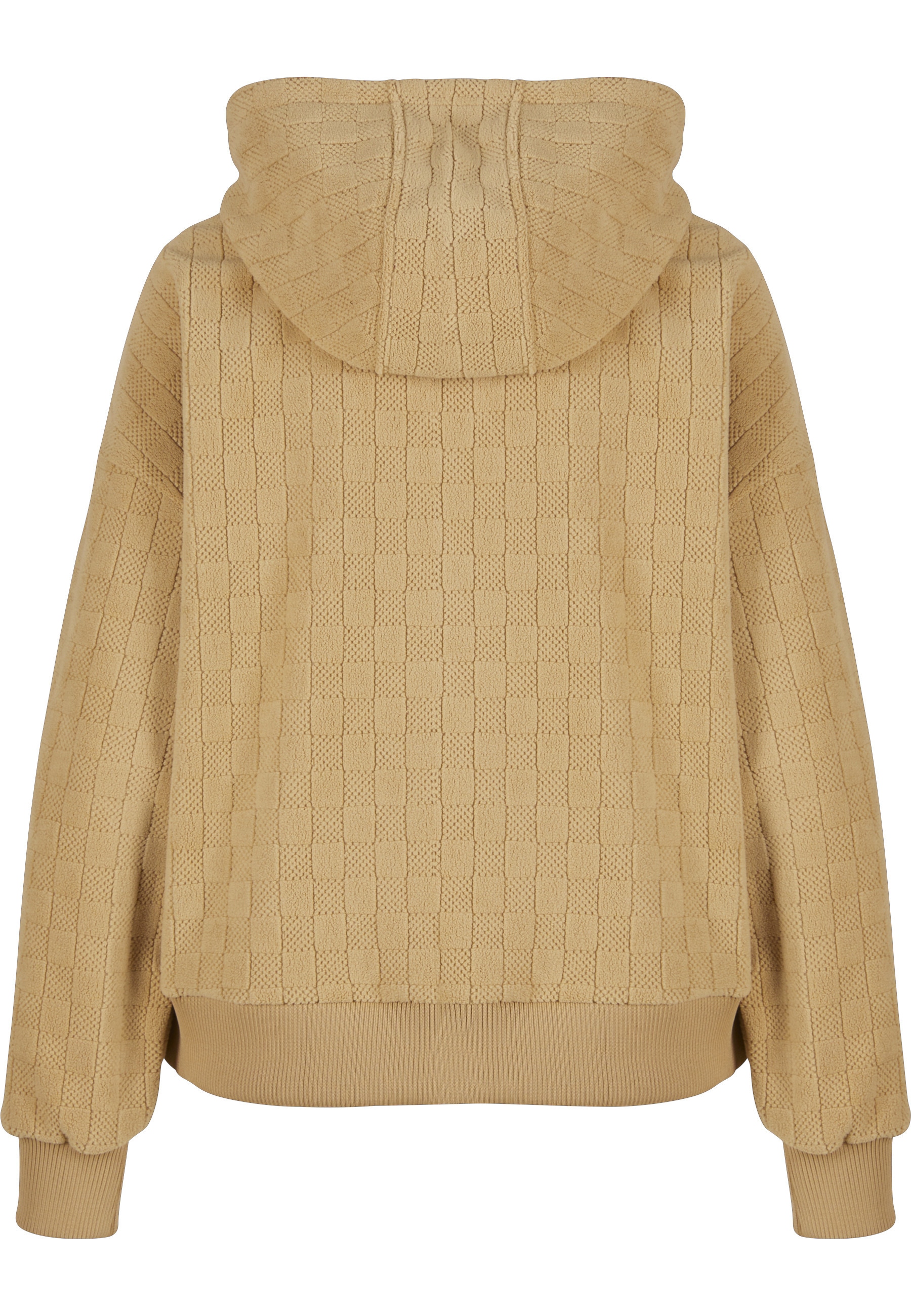 URBAN CLASSICS Kapuzenpullover »Urban Classics Ladies Jacquard Velvet Oversized Hoodie« 1