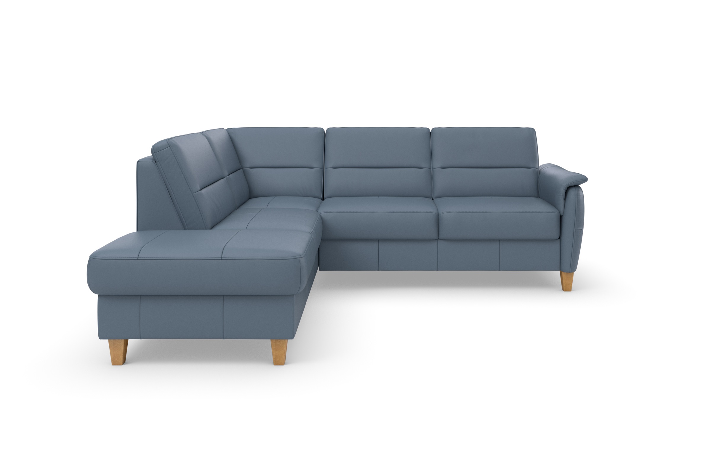 Home affaire Ecksofa "Palmera L-Form, B: 236 cm" optional Bettfunktion & Be günstig online kaufen