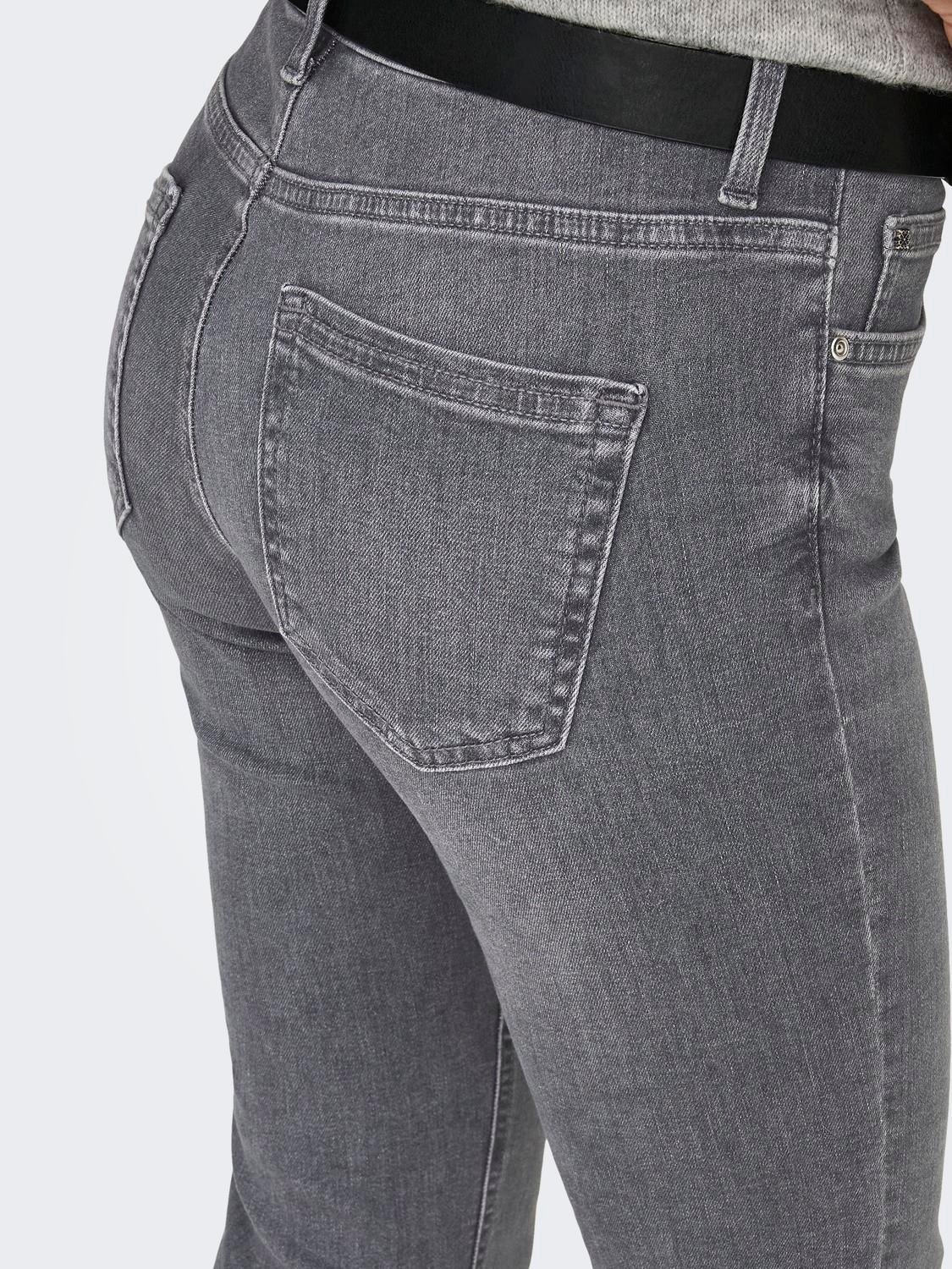 Thumbnail - ONLY Bootcut-Jeans "ONLBLUSH MID WAIST FLARED DNM REA1099" mit dezentem Used-Look