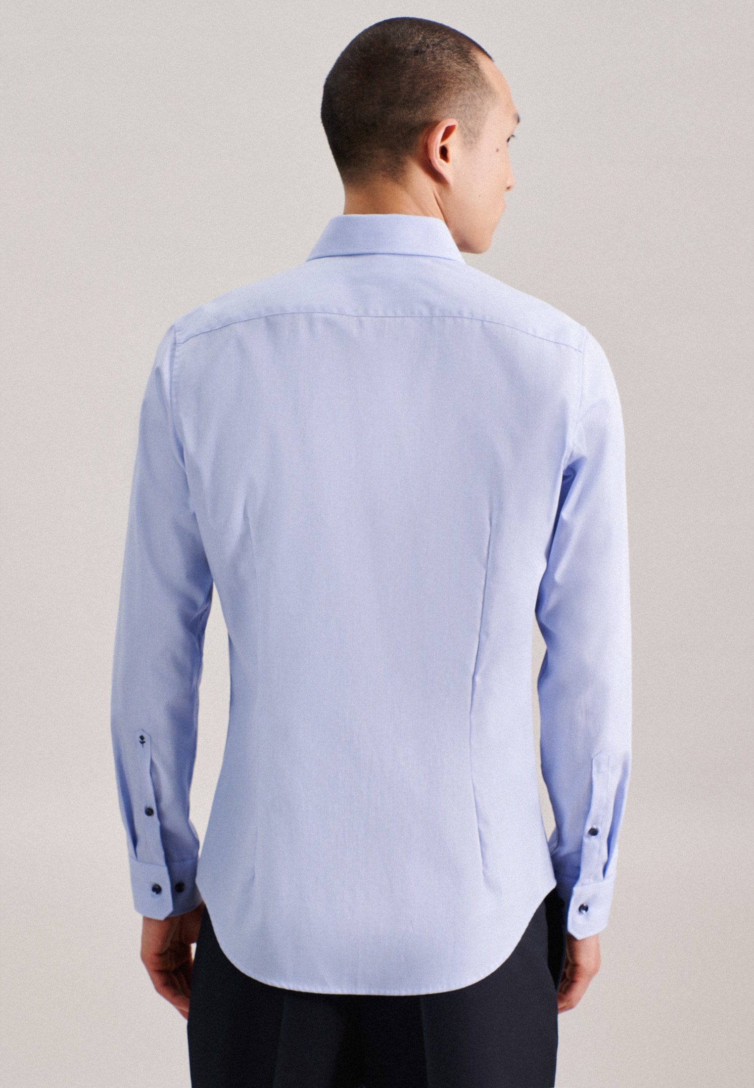 seidensticker Businesshemd »Shaped«, Shaped Langarm Kentkragen Uni ▷ für |  BAUR | Klassische Hemden