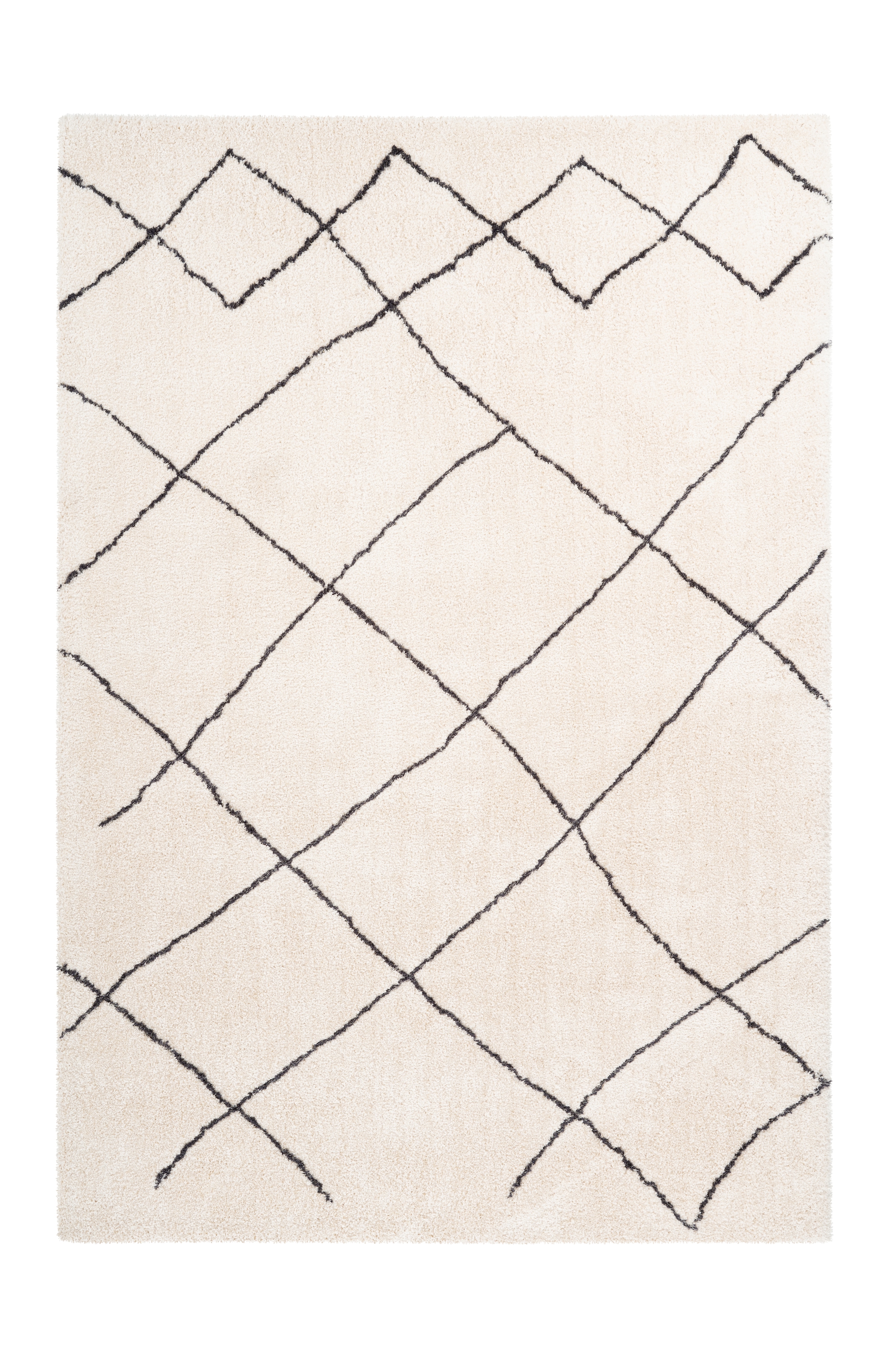 me gusta Teppich »Orlando 525«, rechteckig, Attraktives Muster, Retrolook,Baumwollrücken, Fußbodenheizung geeignet