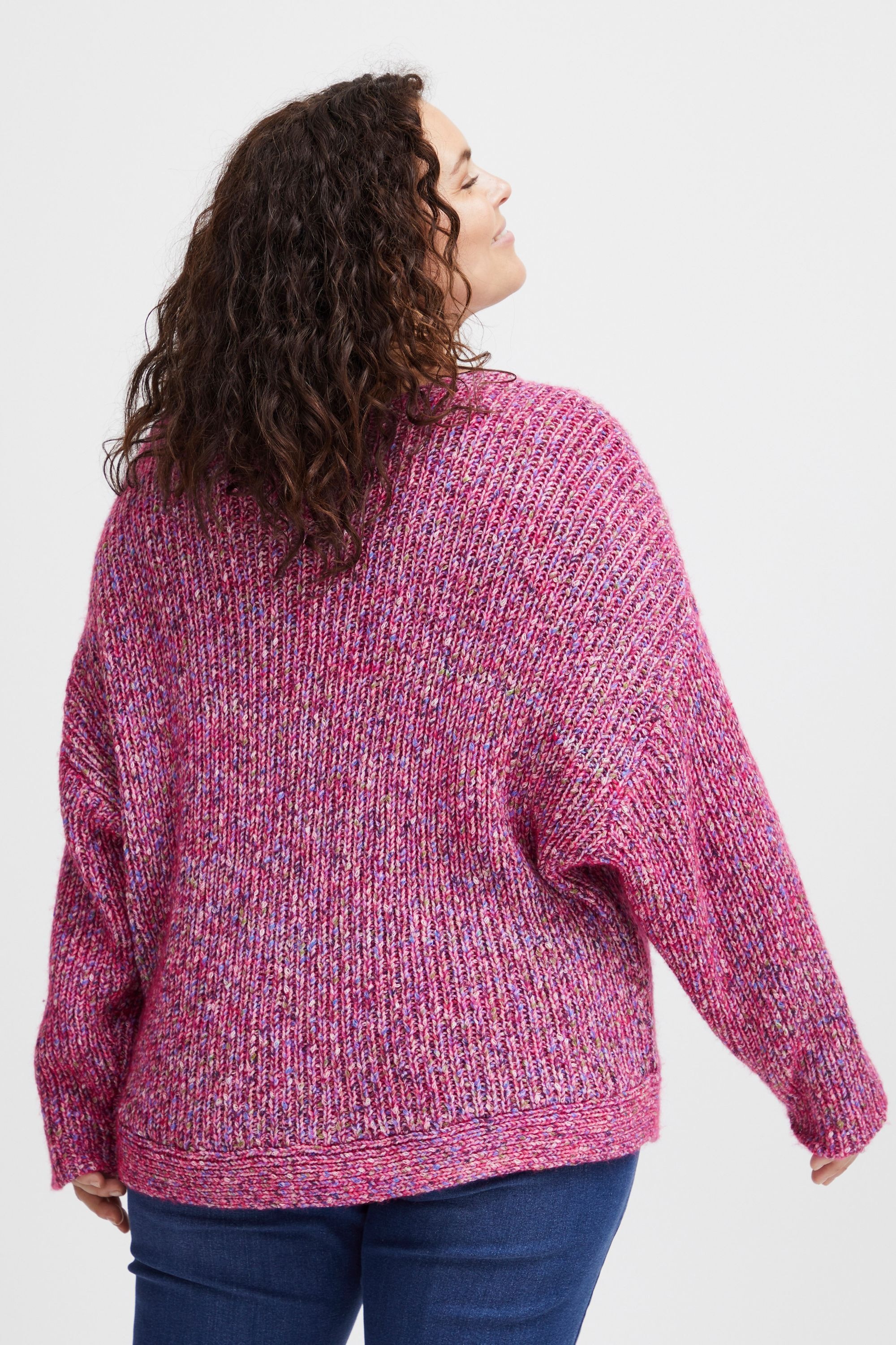 fransa Strickfleece-Pullover »Strickpullover FPSpotta«
