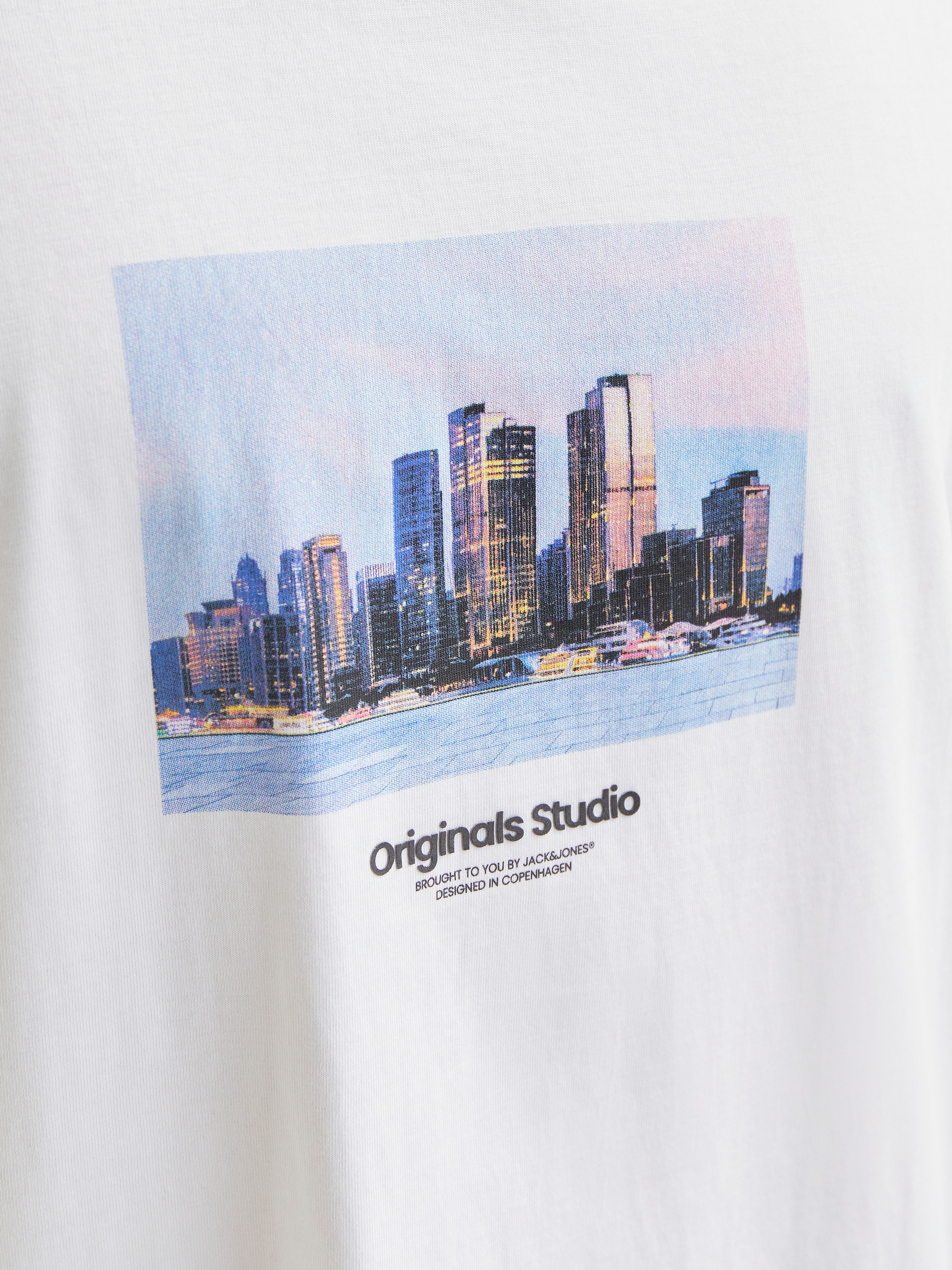 Jack & Jones Kurzarmshirt »JORVESTERBRO PICTURE TEE SS CREW NECK SN«