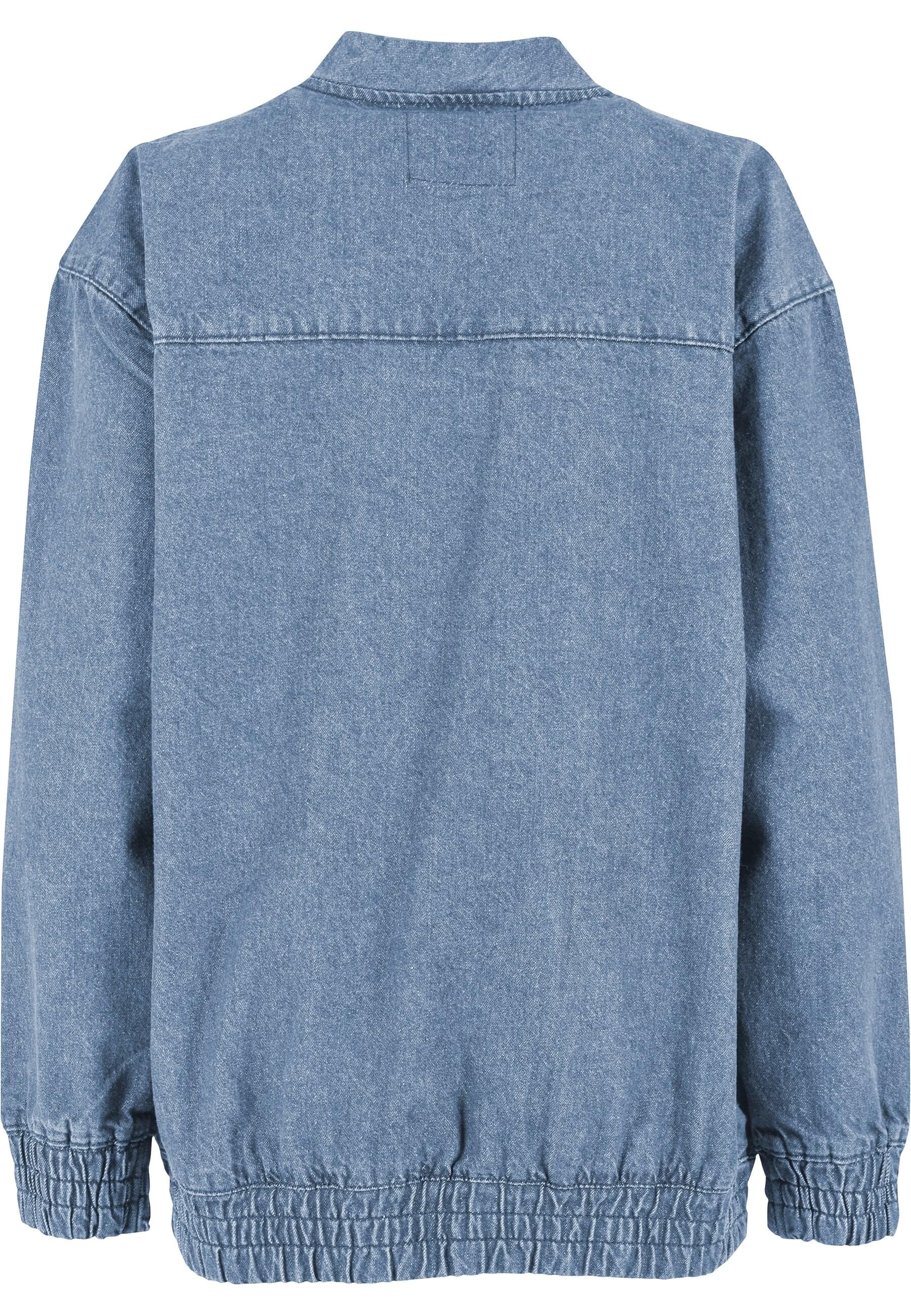 URBAN CLASSICS Jeansjacke »Urban Classics Ladies Oversized Skater Jacket« 1 Stk. tlg. ohne Kapuze