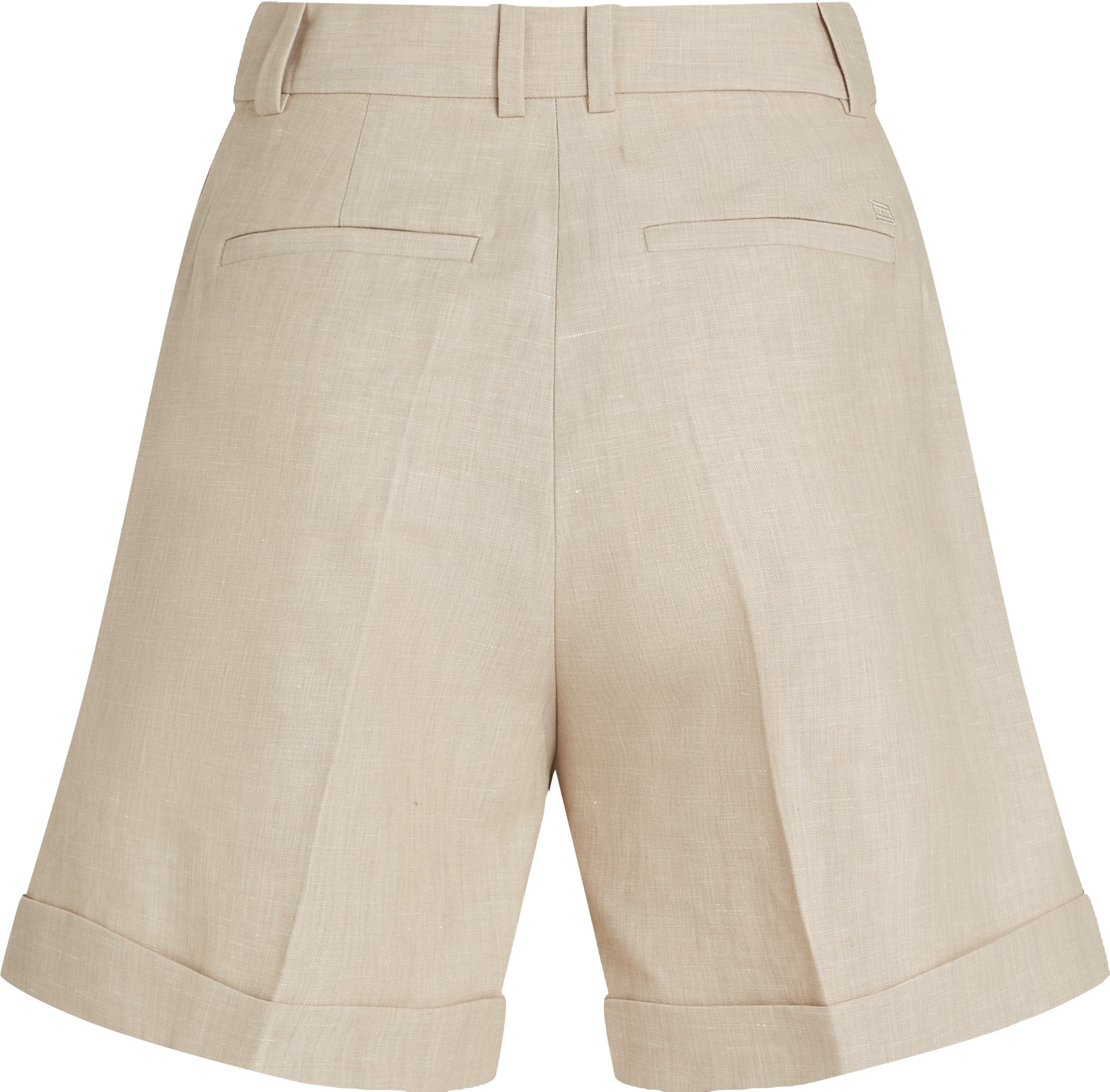 Tommy Hilfiger Shorts »LINEN MIX PLEATED SHORT«, mit Falten,kühlendes Premium Leinen