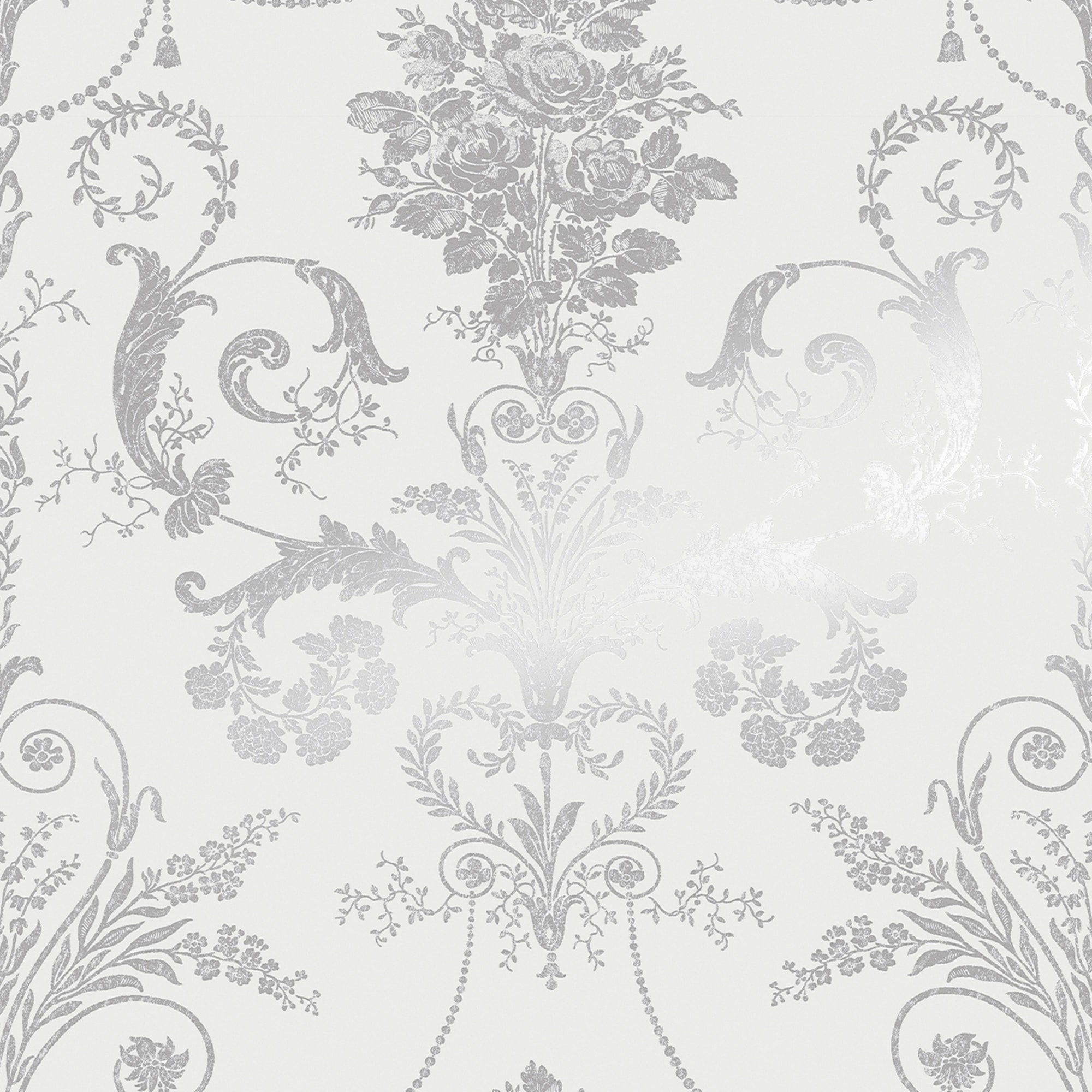 LAURA ASHLEY 1100000002199 "Josette" gemustert FSC zertifiziert, mit lebhaftem Druck, 10 Meter Länge