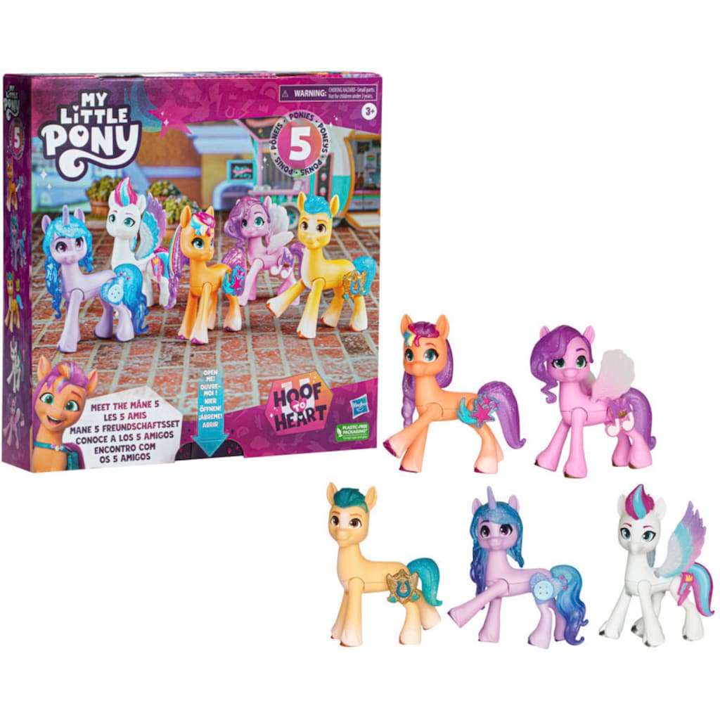 Hasbro Spielfigur »My little Pony Meet the Mane 5«, (Set)