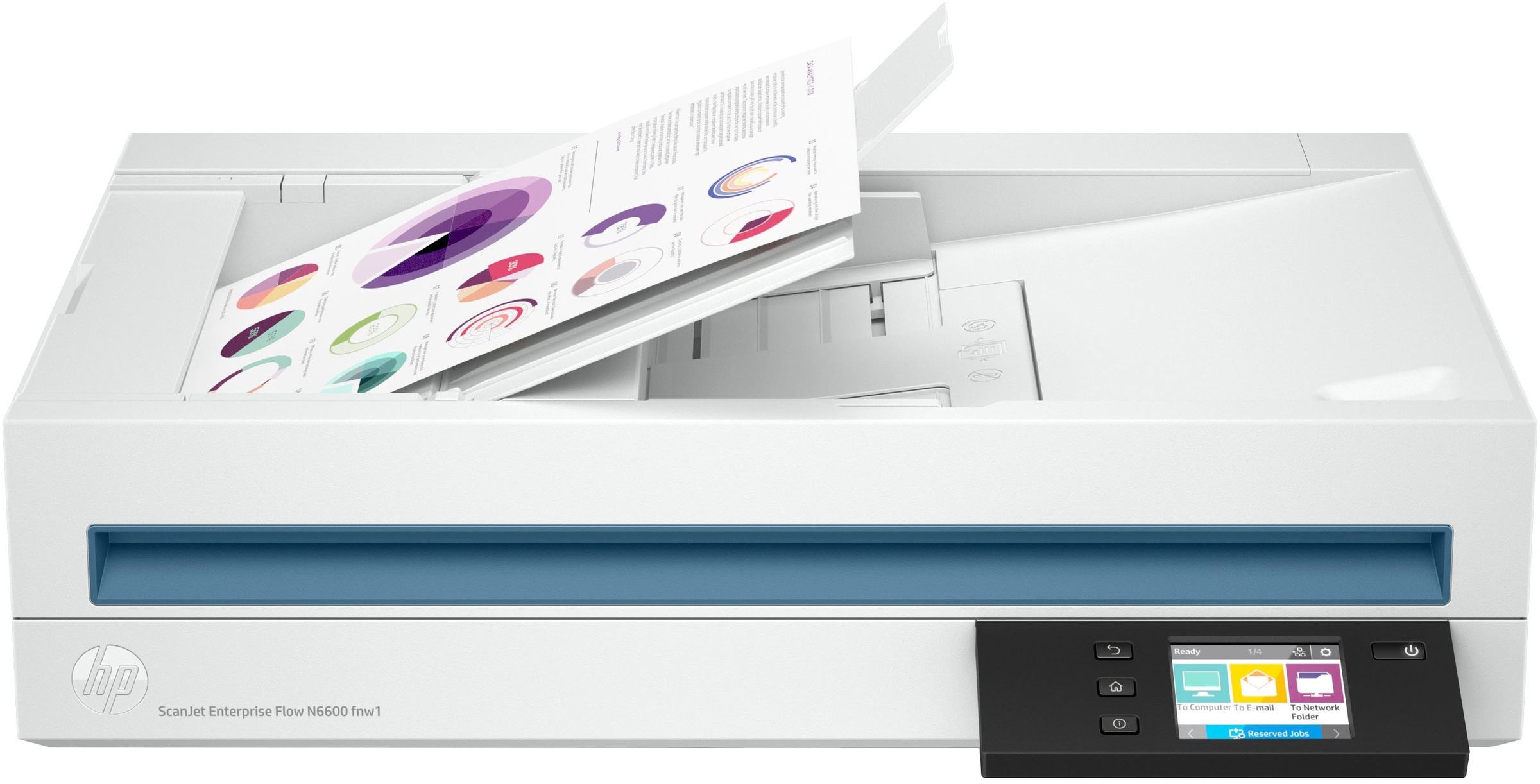 HP Scanner »ScanJet Enterprise Flow N6600 fnw1«