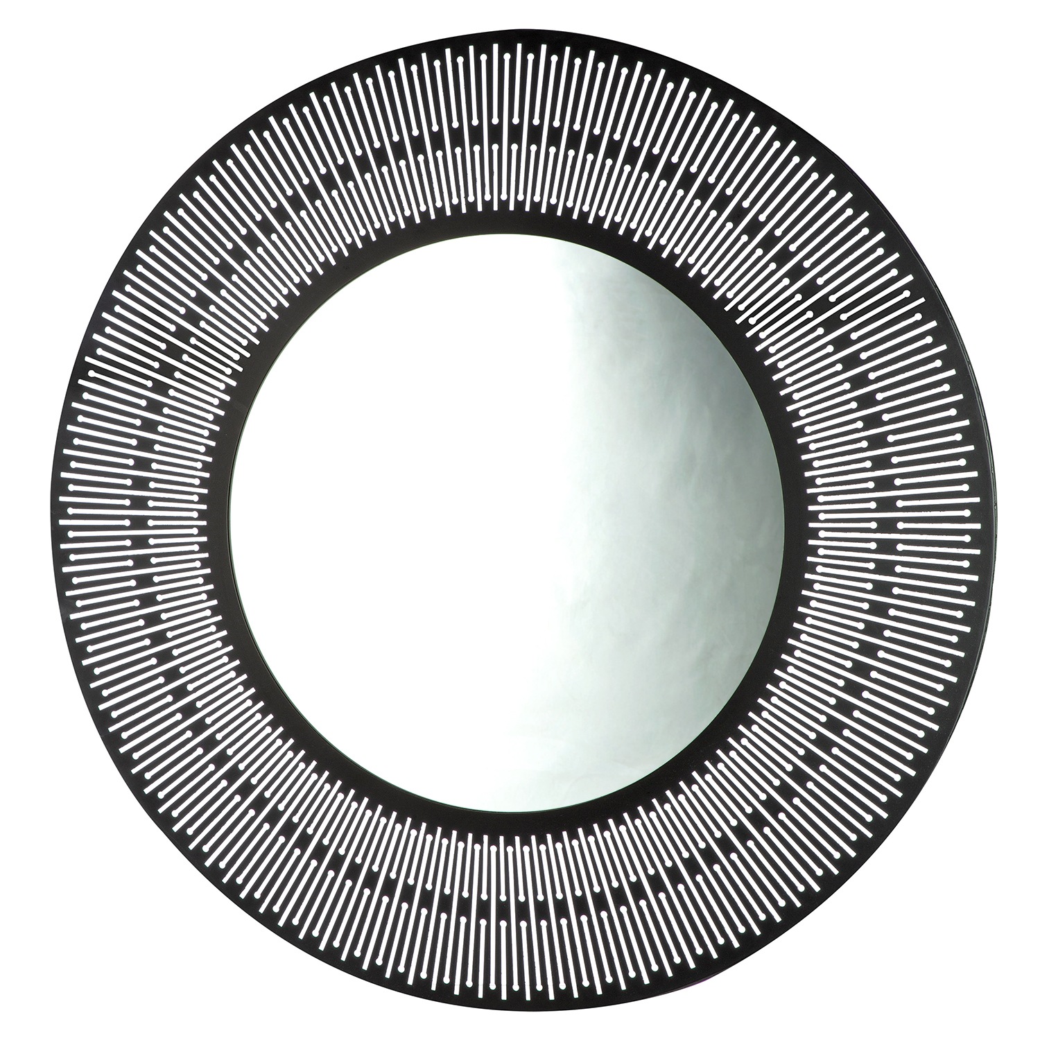 Casablanca by Gilde Wandspiegel "Spiegel rund Como schwarz H. 76 cm", (1 St günstig online kaufen