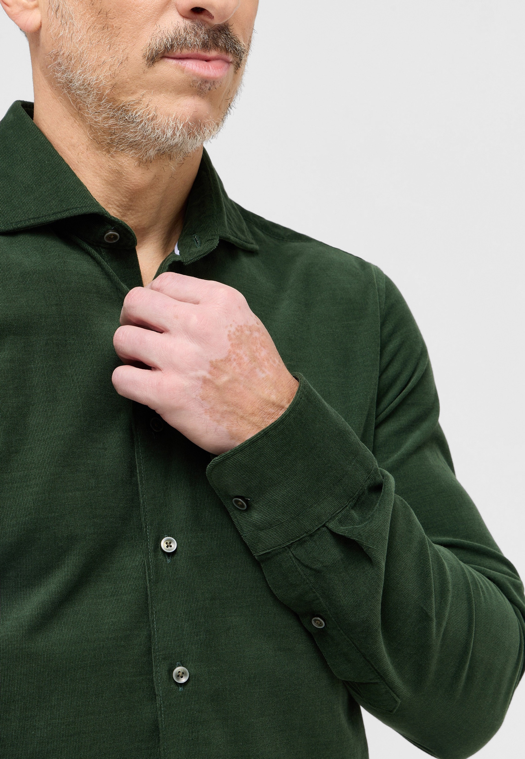 Eterna Langarmhemd »SLIM FIT«, EASY IRON (bügelleicht)