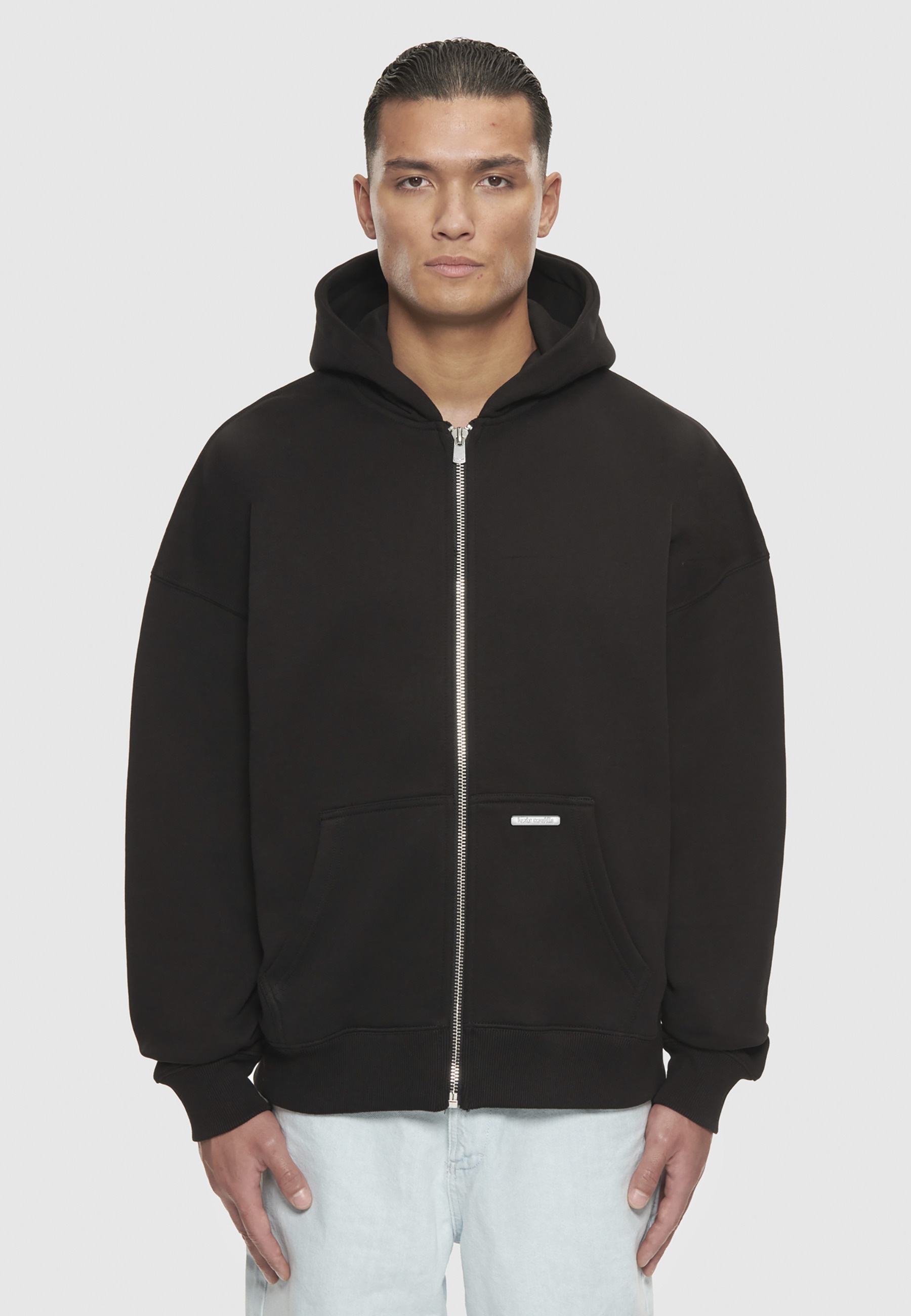Dropsize Kapuzenpullover »Dropsize Herren Bazix Republiq Super Heavy Rib Zipper« 1