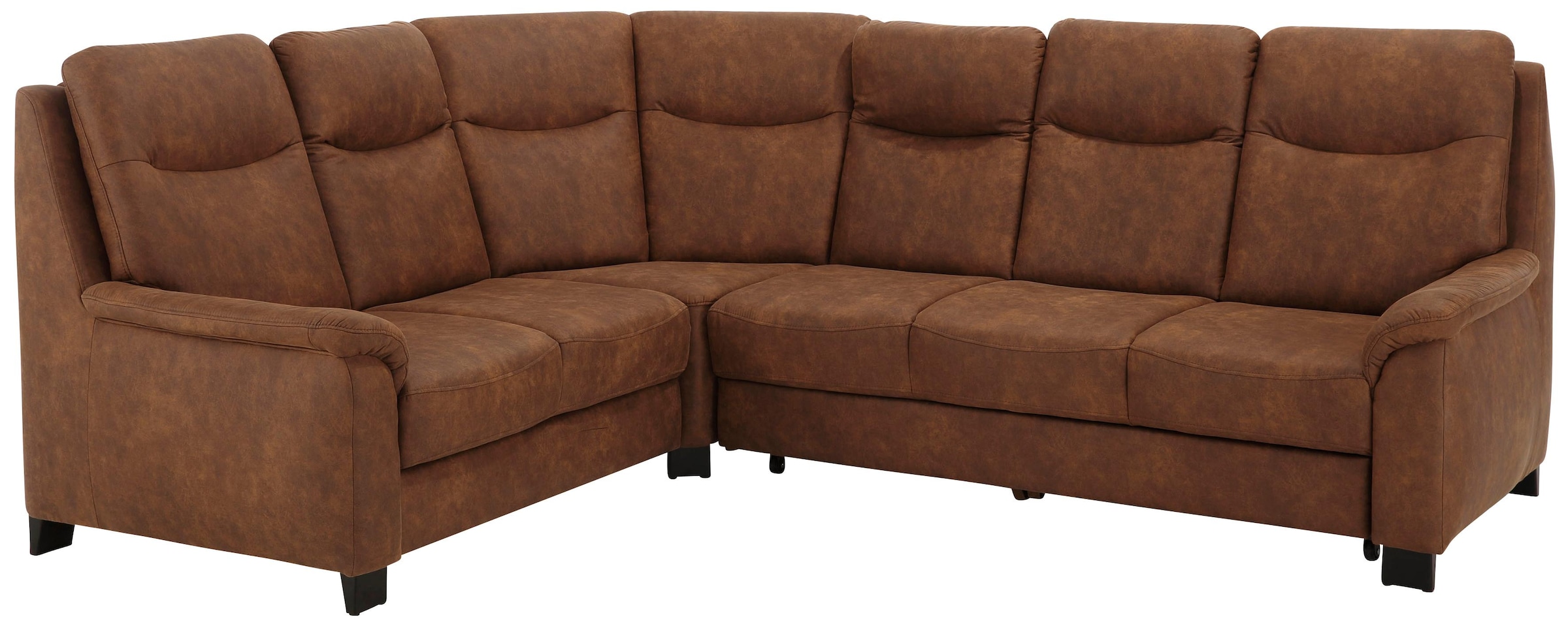 Home affaire Ecksofa »Boccaccio L-Form«, mit Federkern, incl. Kopfteilverstellung, wahlweise Bettfunktion