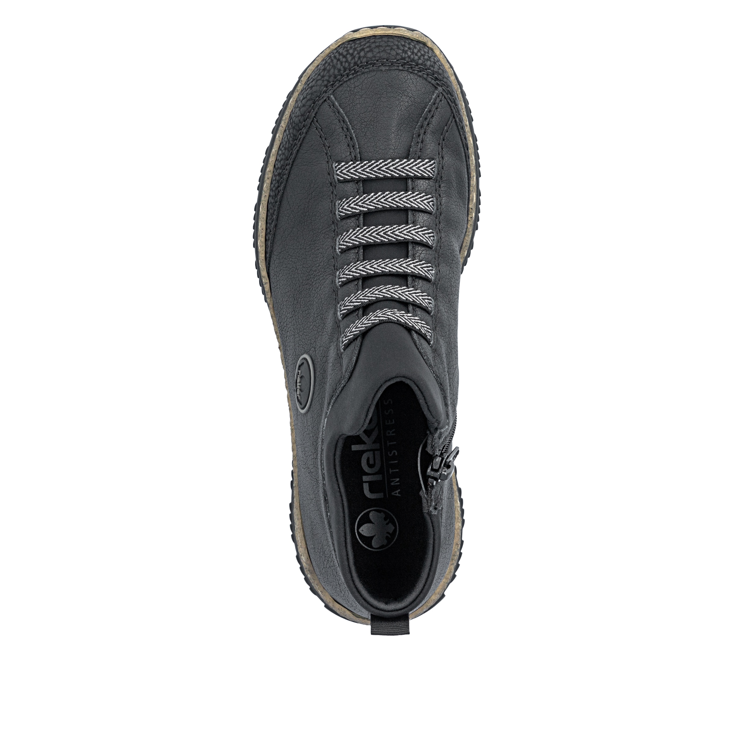 Rieker Slip-On Sneaker  Schlupfschuh, Halbschuh, Casual-Sneaker mit MemoSoft-Innensohle