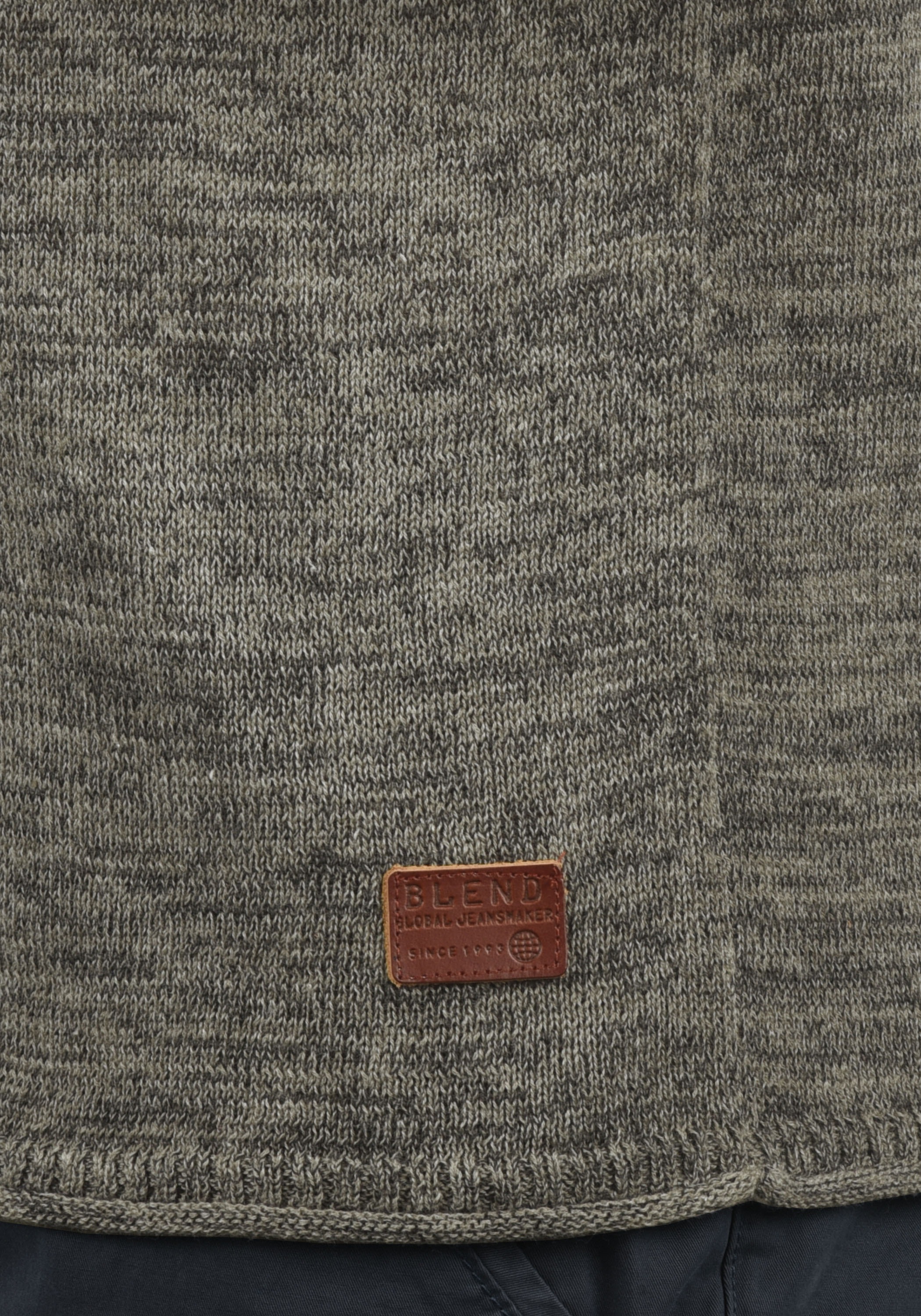 Blend Strickpullover "BHDan" Stilvoller Strickpullover mit aufgerollten Säu günstig online kaufen