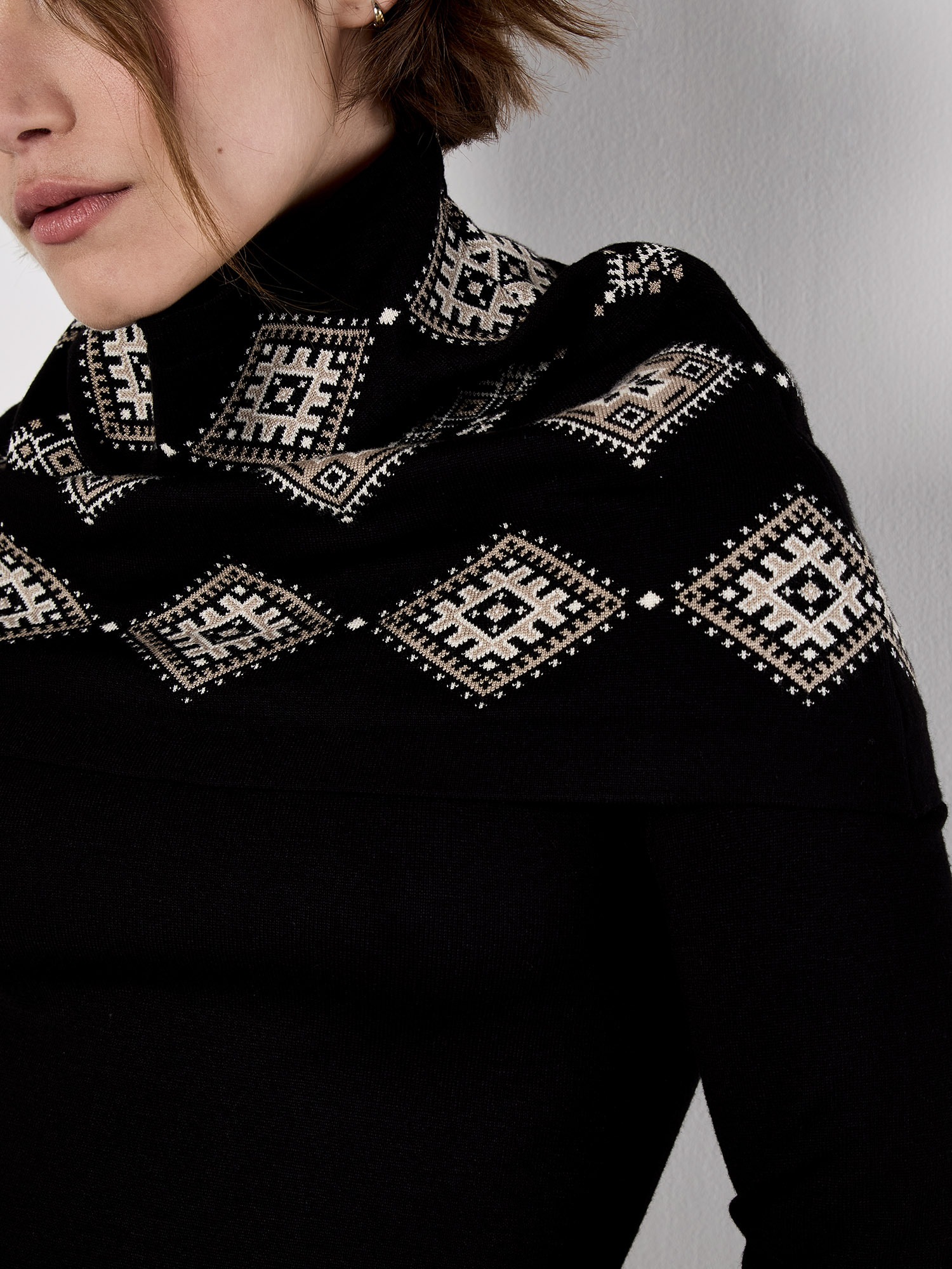 Apricot Minikleid »Minikleid« 2 tlg. mit Routenmuster und Snood