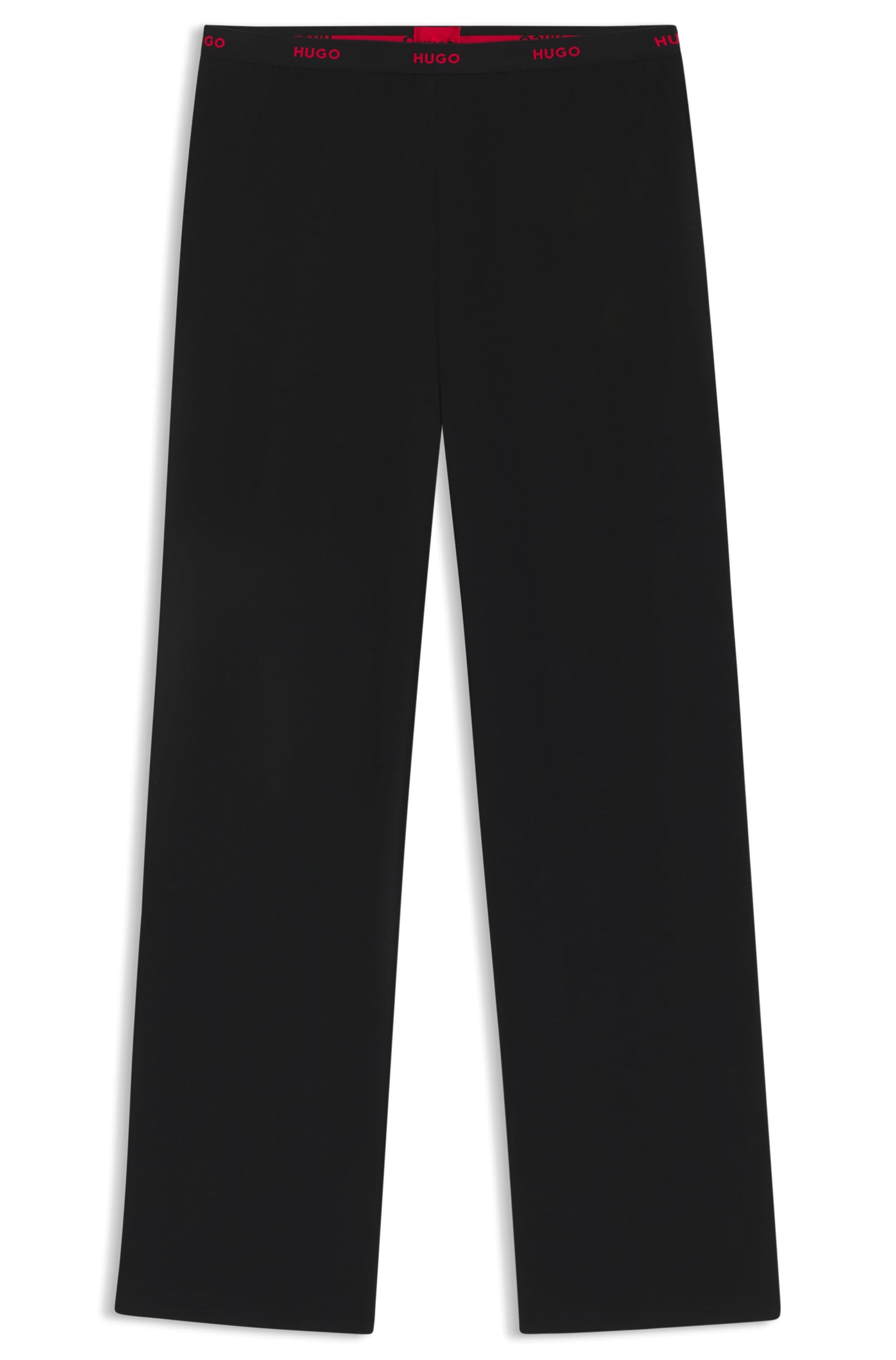 HUGO Underwear Pyjamahose »ID«, Sichtbarer Elastikbund, gerades Bein