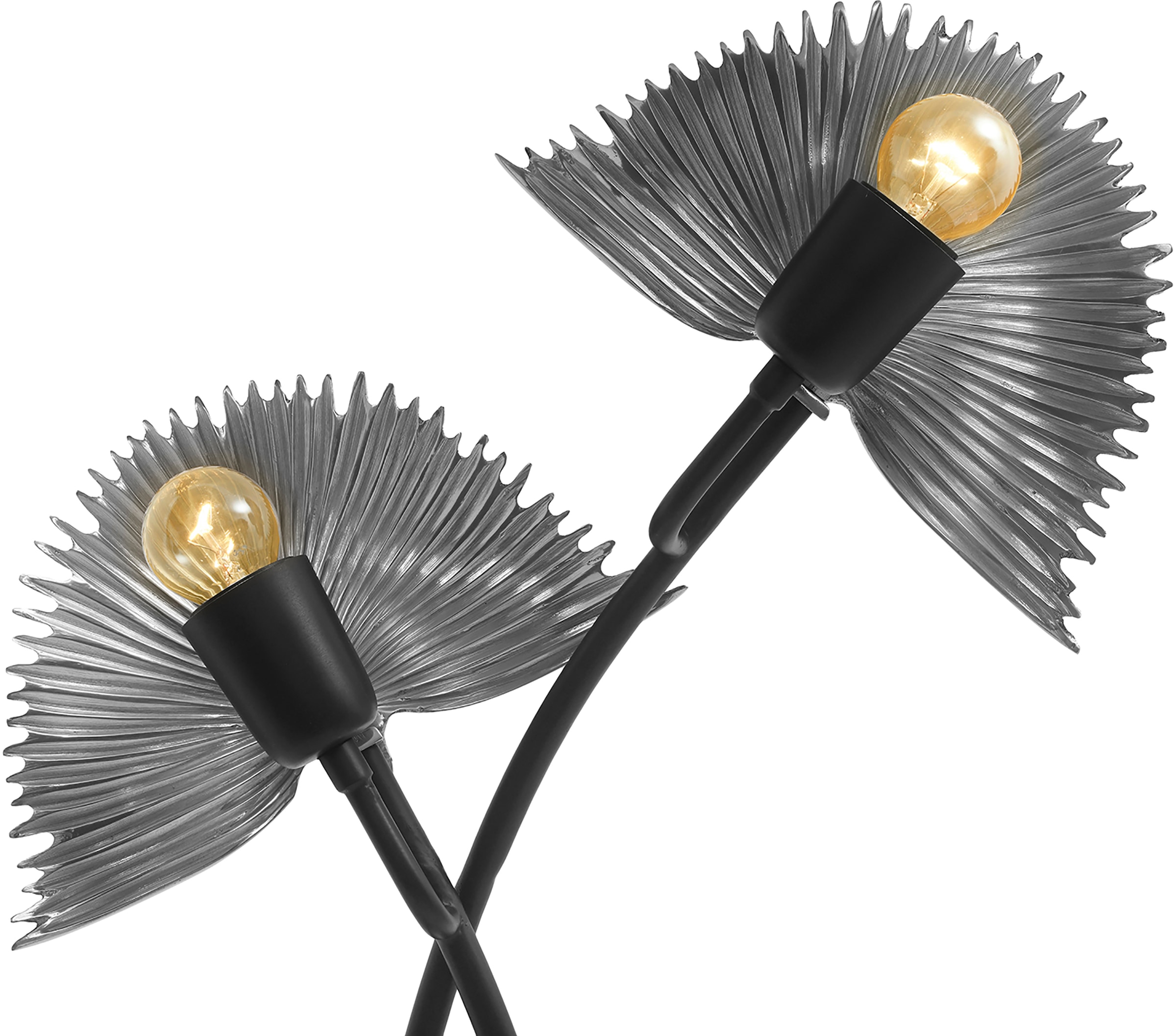Kayoom Tischleuchte »Sue«, 2 flammig-flammig, Dekorative Tischlampe mit  zwei Lichtobjekten aus Metall günstig kaufen | BAUR