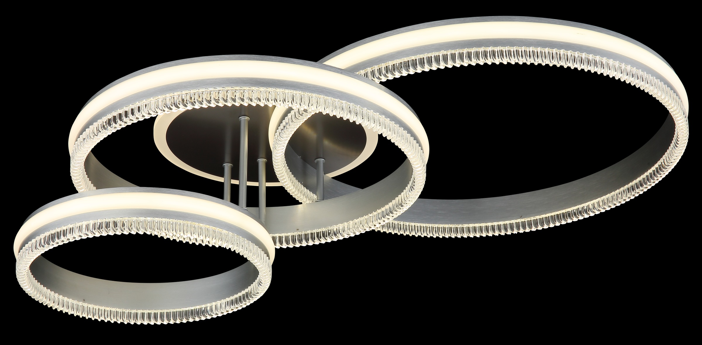 GLOBO LIGHTING Deckenleuchte »FRANCINE« LED-Modul 1 Stk. Große dimmbare Deckenleuchte, smart, Fernbedienung, elegant