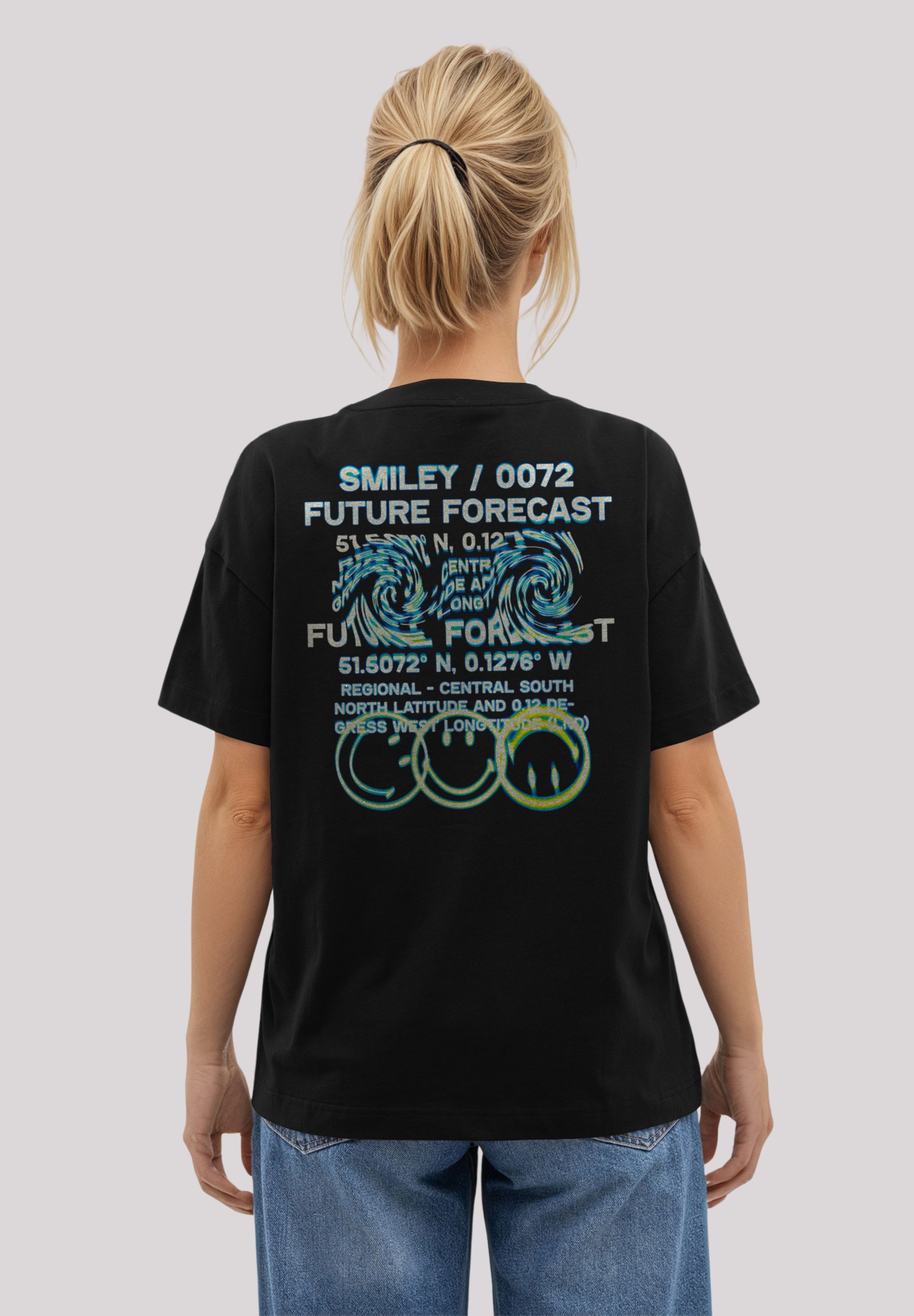 F4NT4STIC T-Shirt »Smiley Originals Future Forecast Streetwear« Premium Qualität