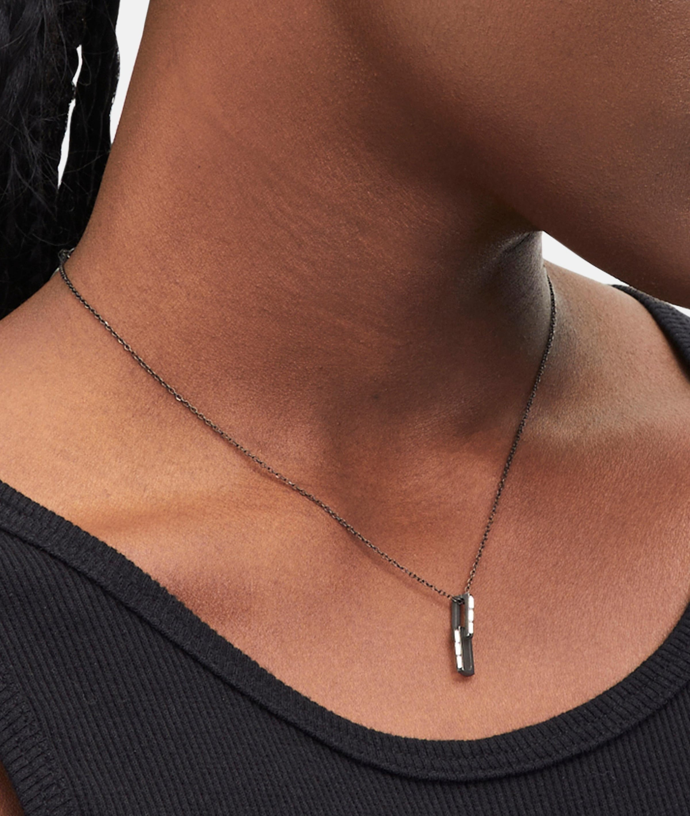 Liebeskind Berlin Kette mit Anhänger »Schmuck Geschenk Edelstahl Halskette Festive Mini Link LJ-1367 LJ-1470«, mit Zirkonia (synth.)