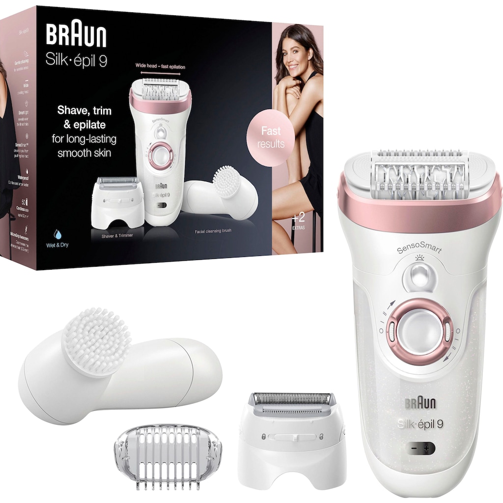 Braun Epilierer »Silk-épil 9 9-855«, Wet & Dry