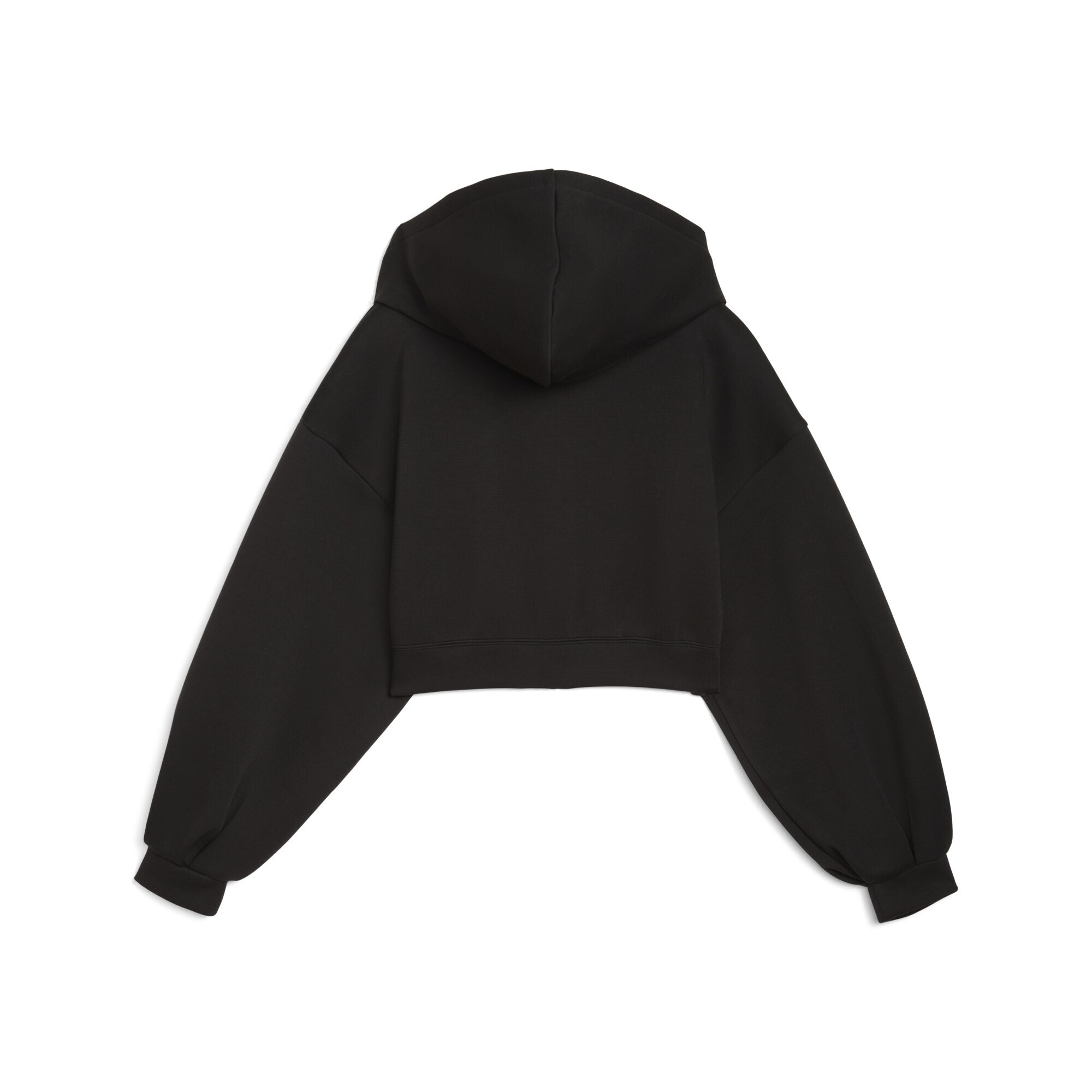 PUMA Hoodie »Wardrobe Essentials Sports Legacy Cropped Kapuzenjacke Damen«