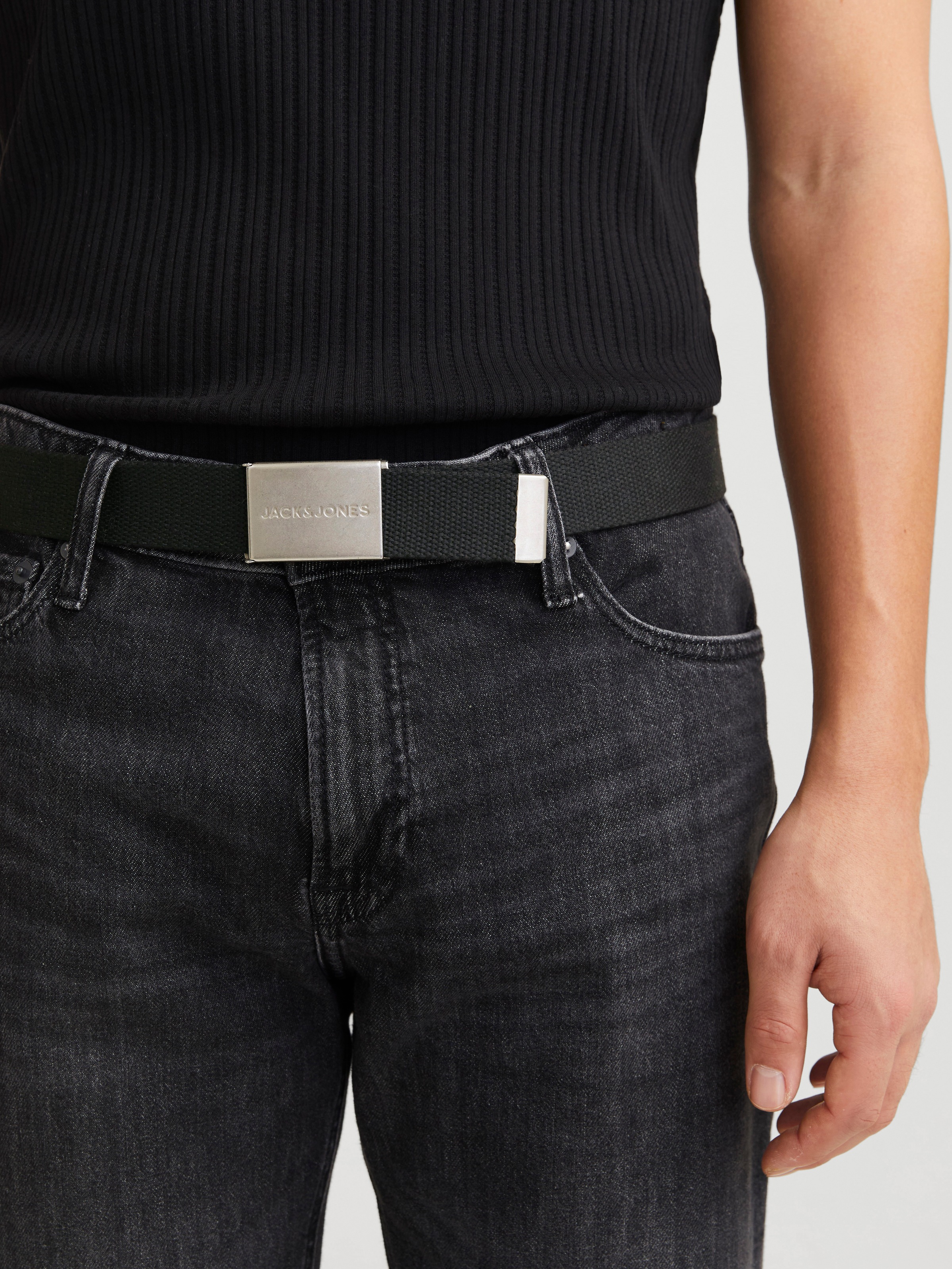 Jack & Jones Stoffgürtel »JACLONDON WOVEN BELT NOOS«