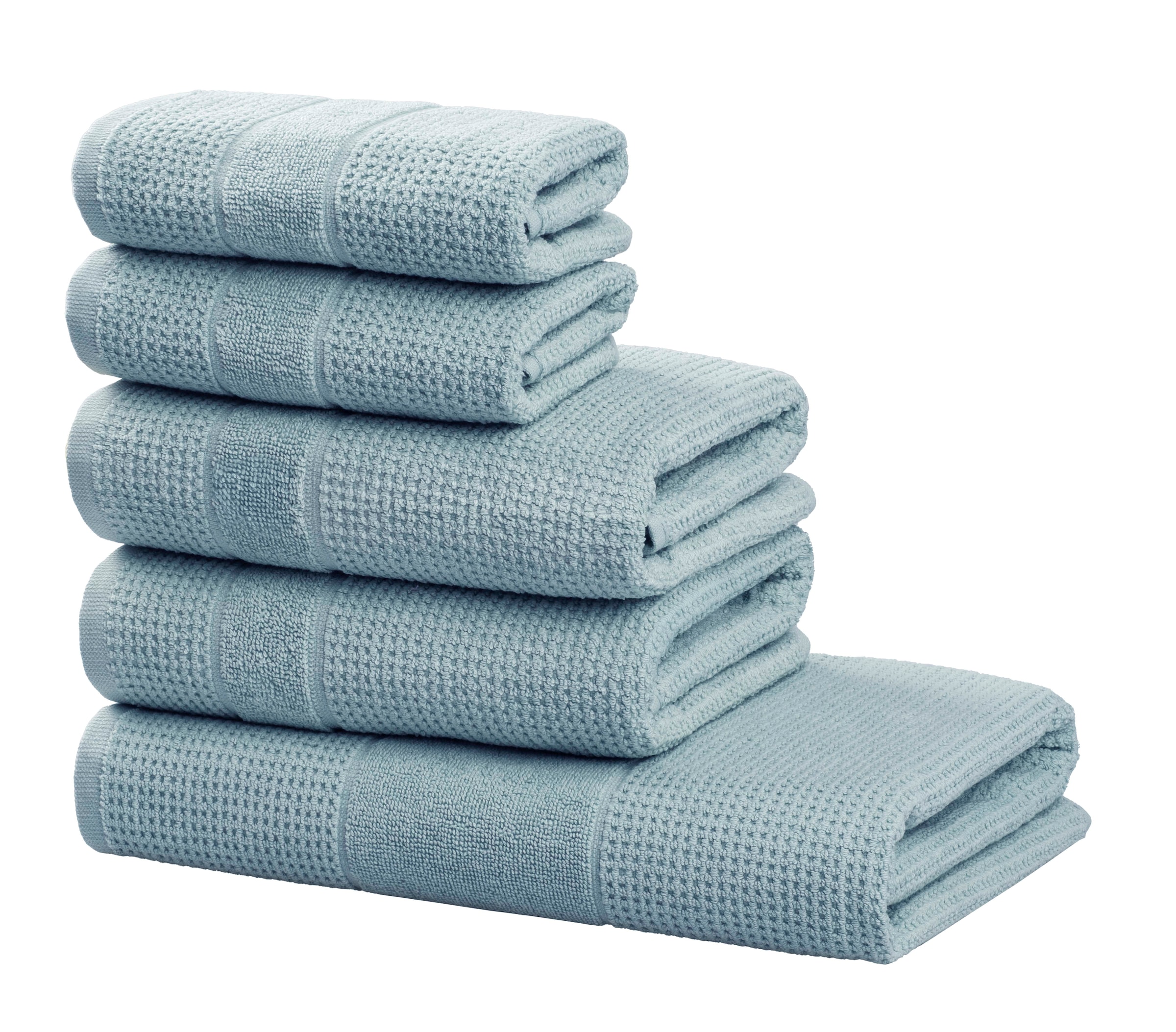 my home Handtuch Set "Kimi, Duschtuch, Handtücher und Gästetücher" Set 5 Wa günstig online kaufen