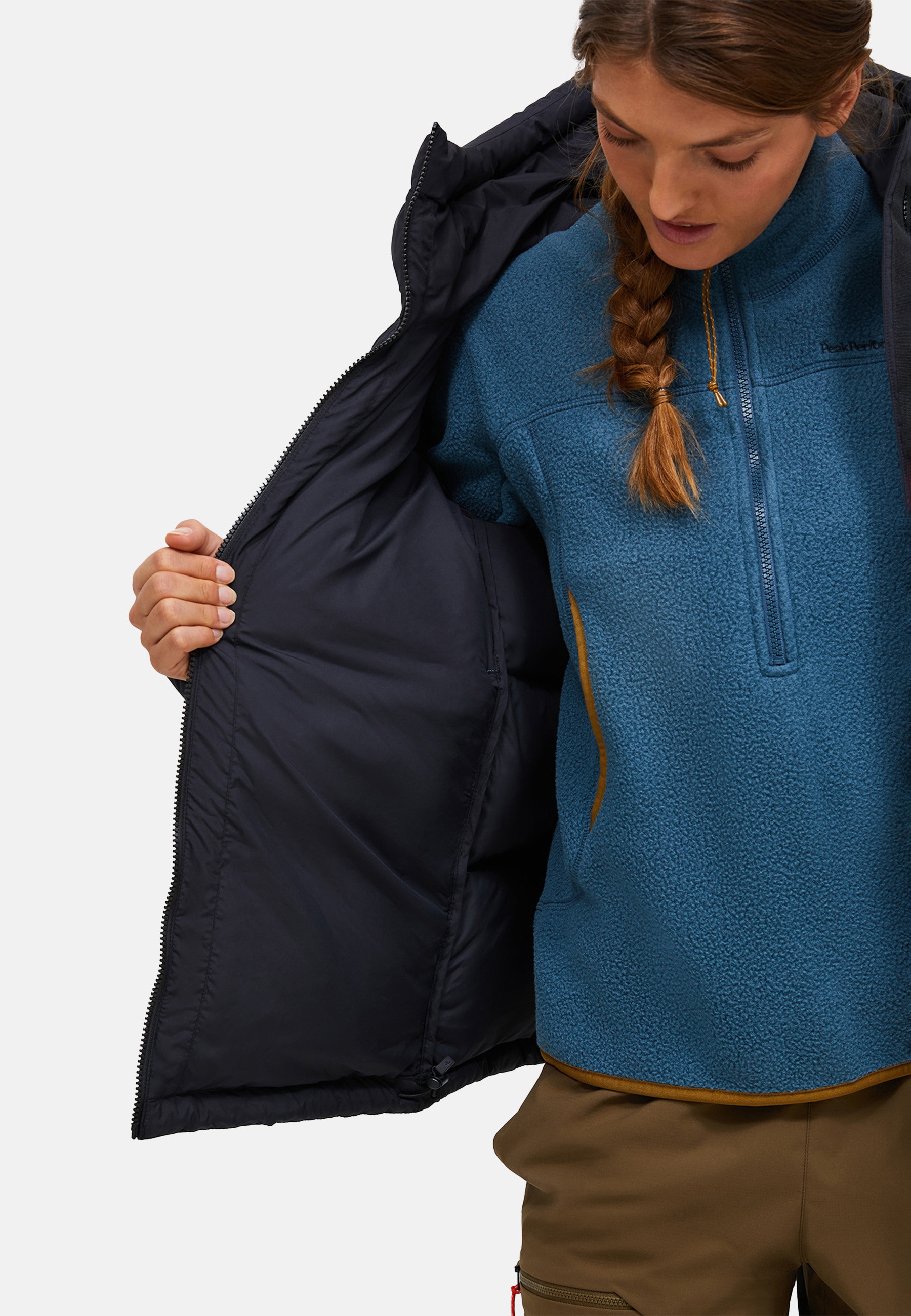 Peak Performance Daunenjacke »W Rivel Down Puffer Jacket« mit Kapuze