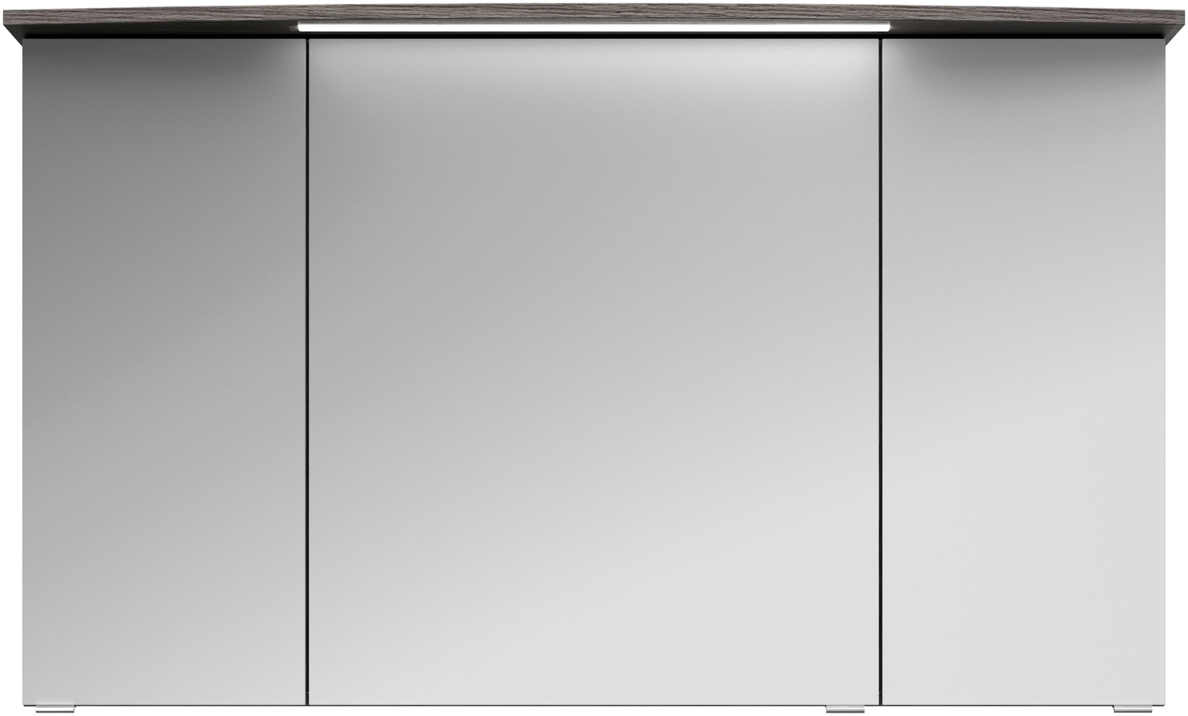 Saphir Badezimmerspiegelschrank "Serie 4010 Badezimmer-Spiegelschrank inkl. LED-Beleuchtung im Kranz", Badschrank 122 cm