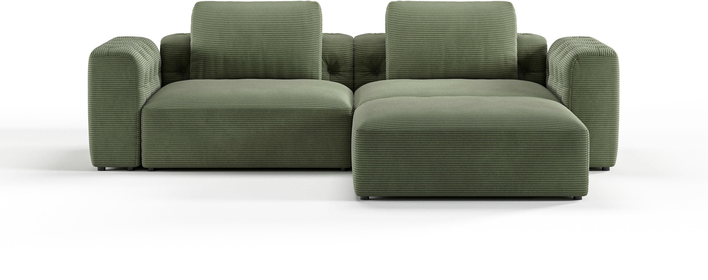 RAUM.ID Ecksofa »Cushid L-Form«, Modulset, bestehend aus 3 Teilen