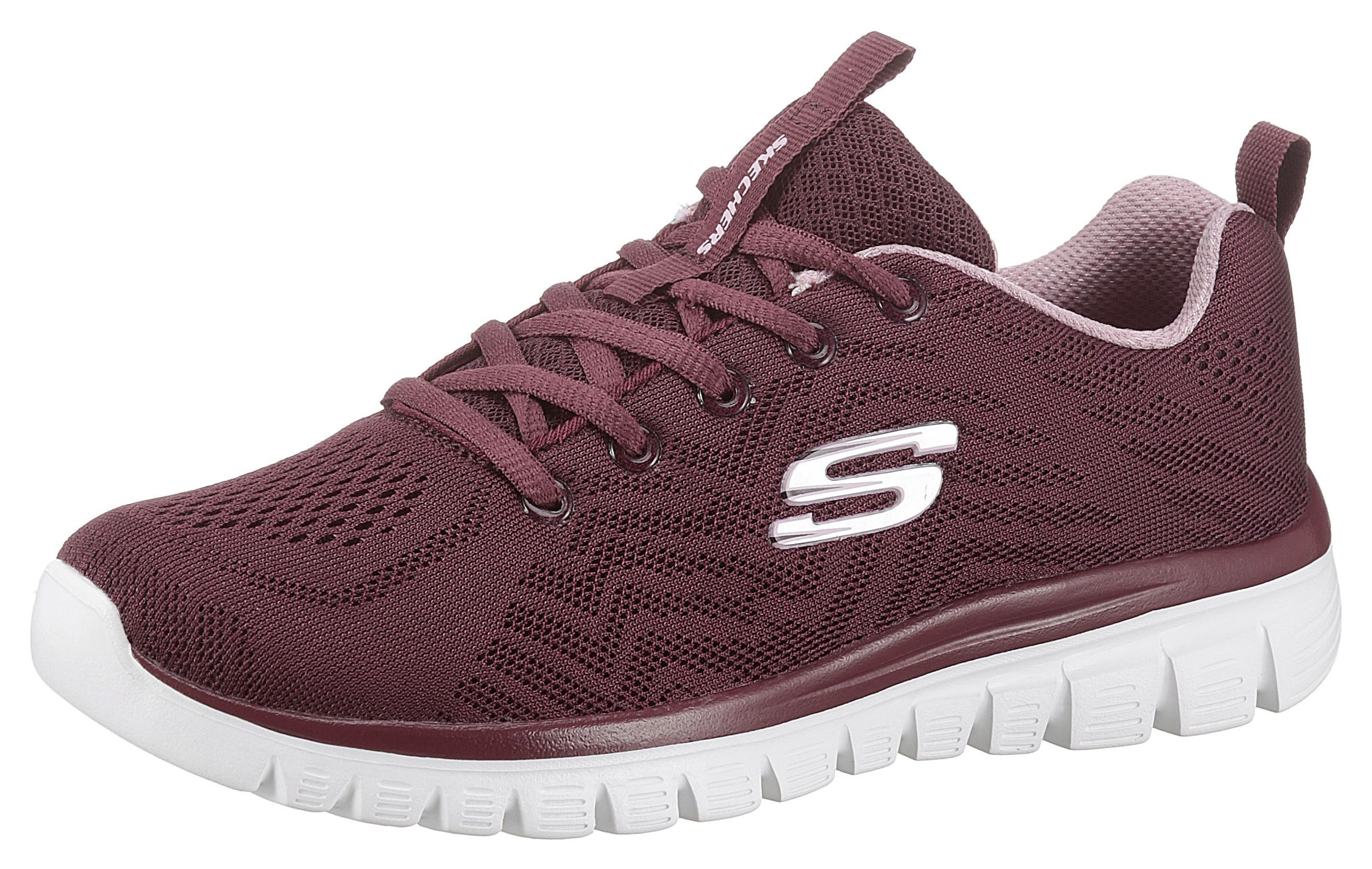 Skechers Sneaker »Graceful - Get Connected«, mit Memory Foam, Freizeitschuh, Halbschuh, Schnürschuh