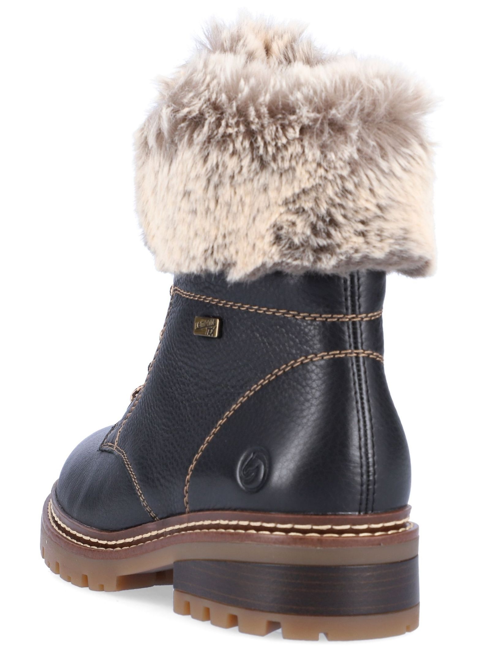 Remonte Schnürstiefelette "Remonte Stiefelette Glattleder" günstig online kaufen
