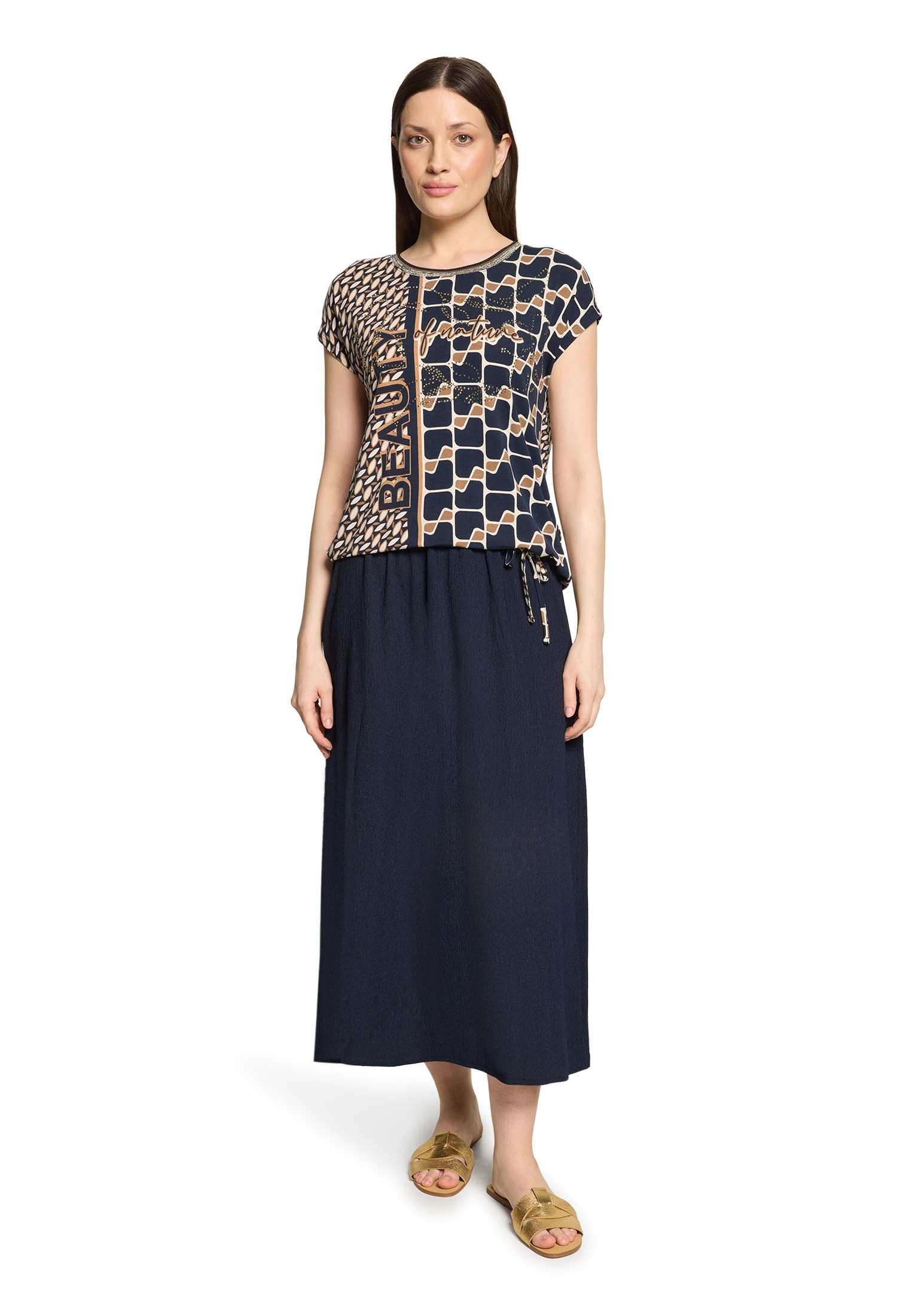 Betty Barclay Kurzarmshirt »Damen mit Tunnelzug« 1