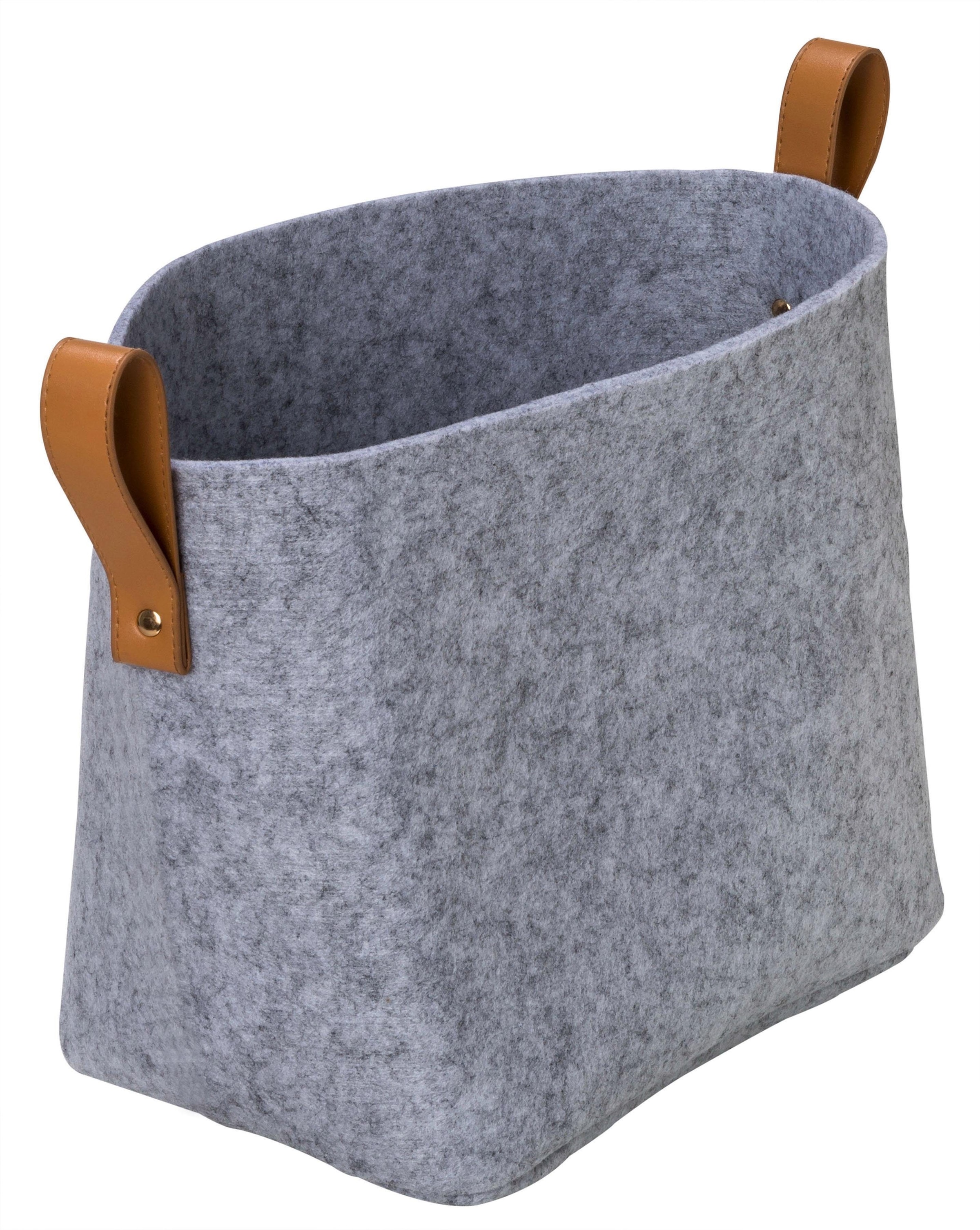 PIEPERCONCEPT Organizer "Loke", B:30cm H:20cm T:26cm, grau, Büro, Aufbewahrungsboxen, Aufbewahrungsbox