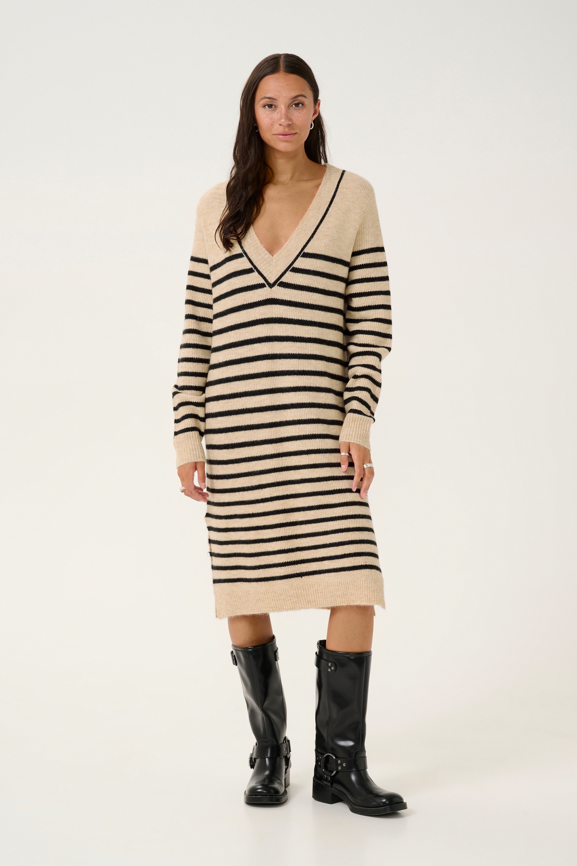 KAFFE Midikleid »Damen Kleid KAjuno«