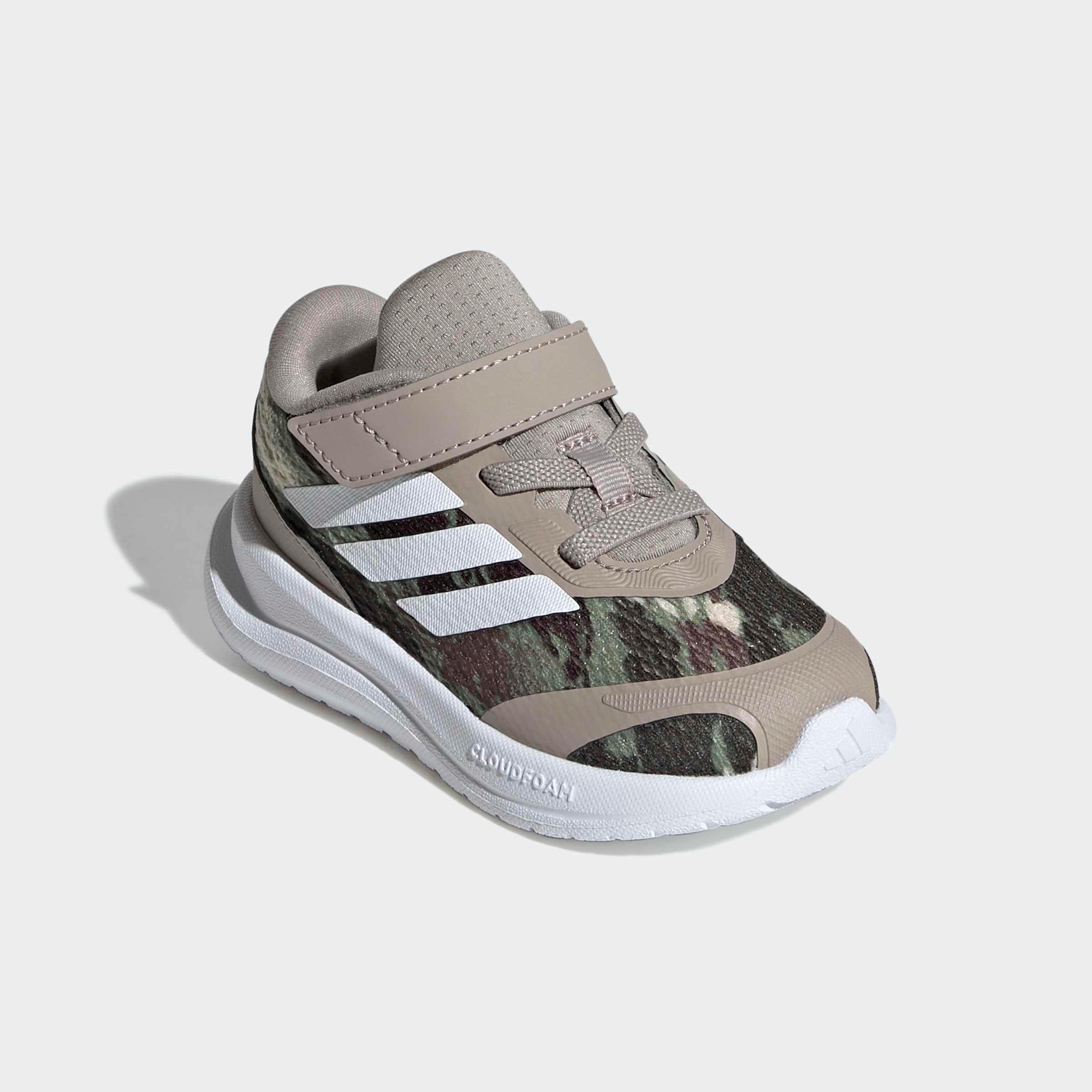 Mädchen Sneaker "RUNFALCON 6 KIDS", ADIDAS SPORTSWEAR, Gr. 23, grün, Synthetik, Textil, Schuhe, für Kinder