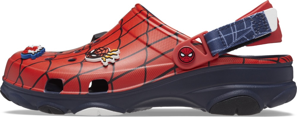Crocs Clog »Spider Man All Terrain Clog K«, Sommerschuh, Sandale, Kinderschuh mit Spider-Man Motiv