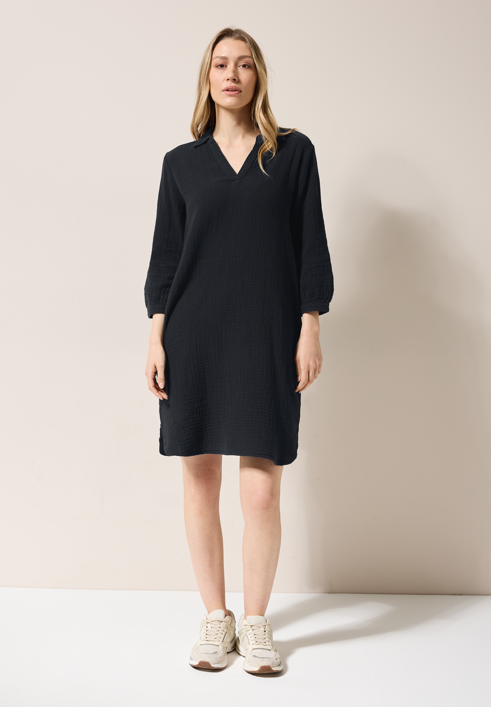 Cecil Sommerkleid Eingrifftaschen aus 100% Baumwolle günstig online kaufen