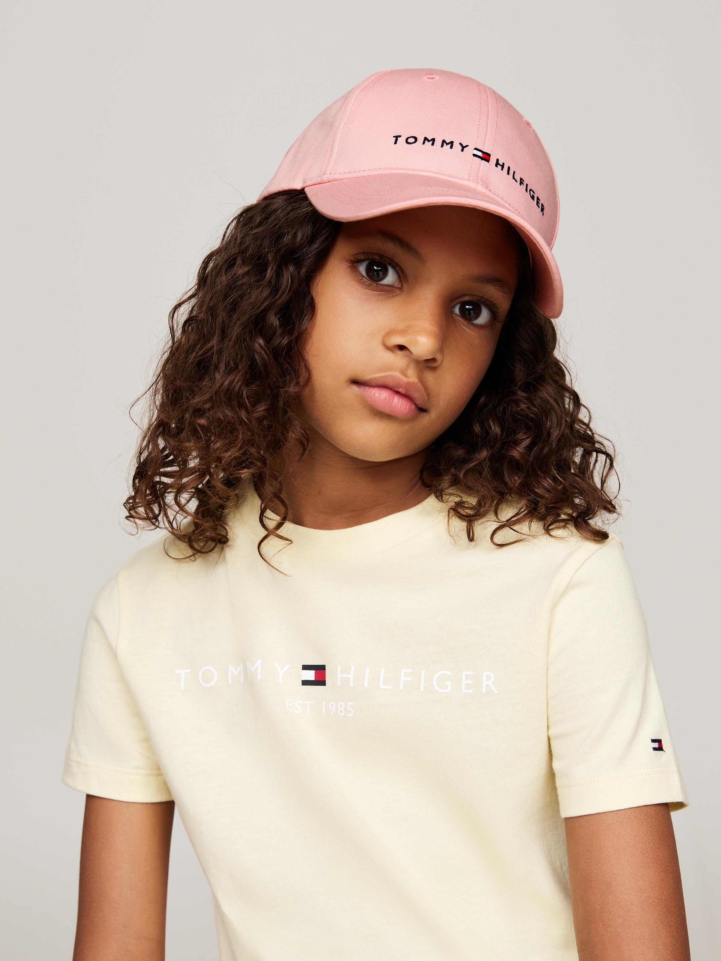 Snapback Cap »Essential Cap«, Kinder Essential verstellbare Cap mit Branding