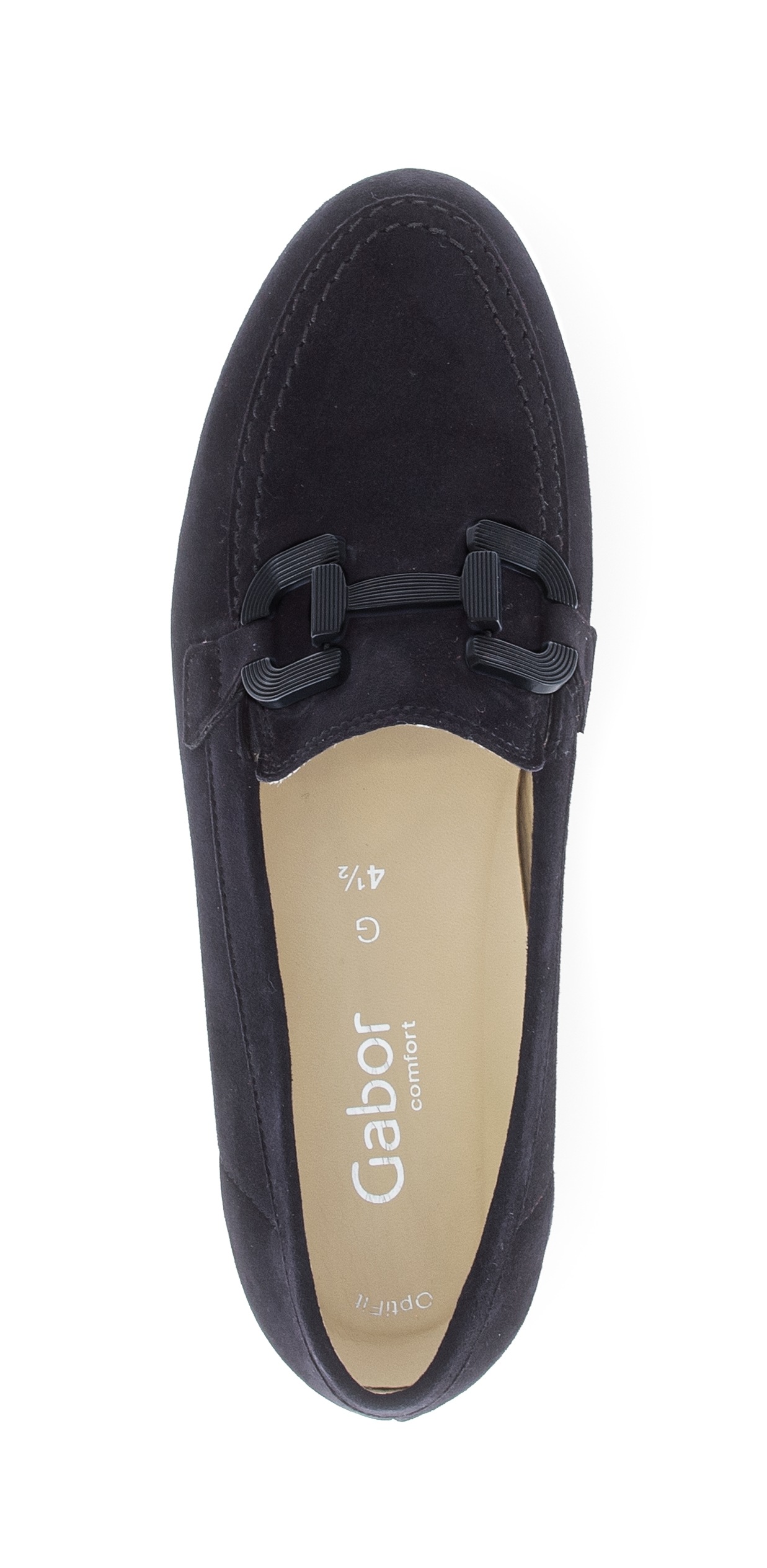 Gabor Slipper »FLORENZ«  , Keilabsatz, Schlupfschuh, Businessschuh mit Zierkette, G-Weite