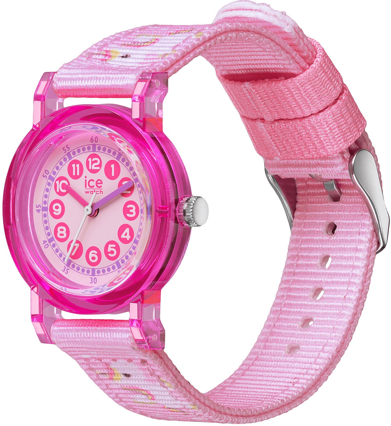 ice-watch Quarzuhr »ICE learning - Girl - Extra Small - 3H«, Armbanduhr,Kinderuhr,Lernuhr,Mädchen,Schulanfang,Geschenkidee,Einhorn