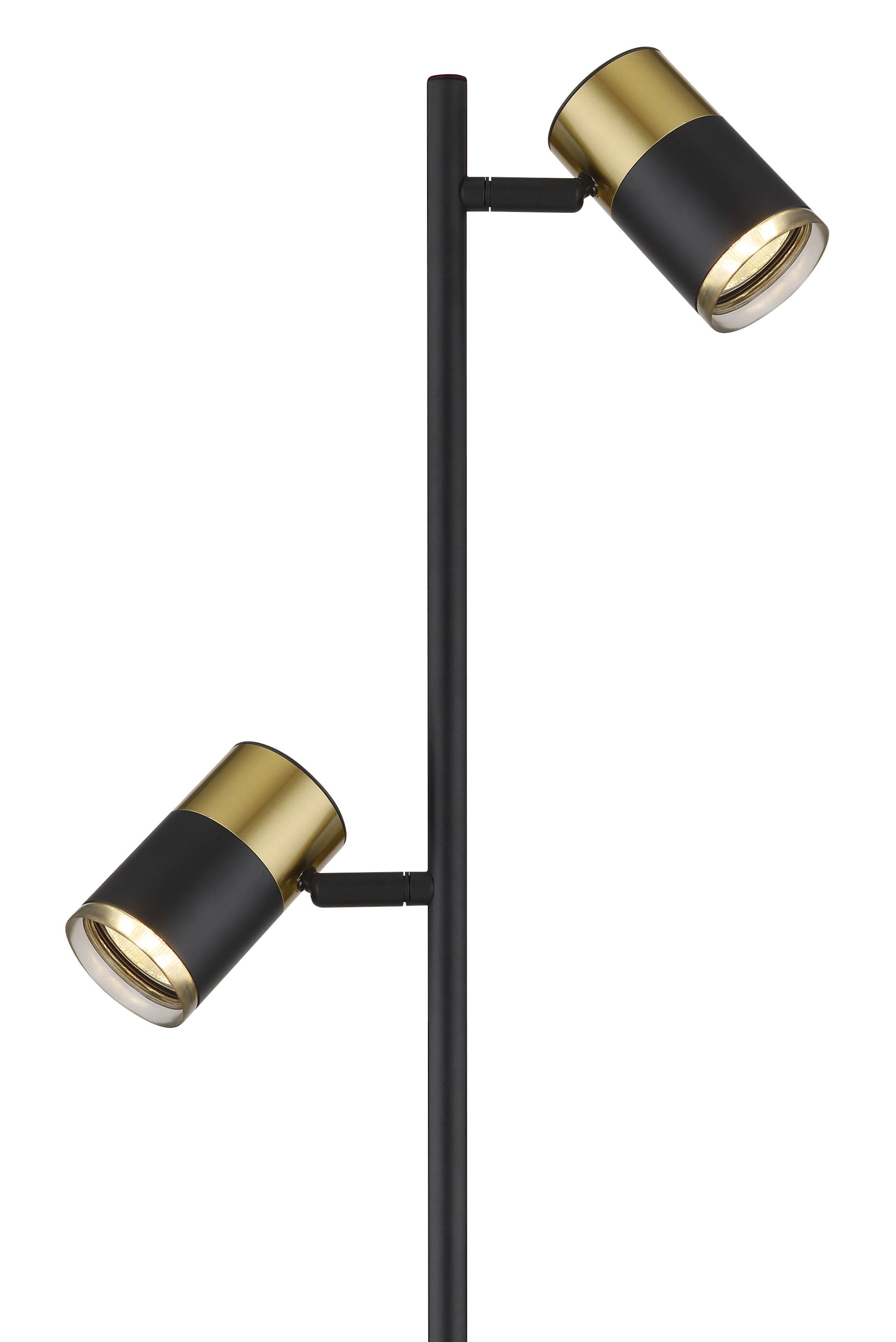 GLOBO LIGHTING Stehlampe »BRISBON«, Leuchtmittel GU10 | ohne Leuchtmittel, Fußtrittschalter