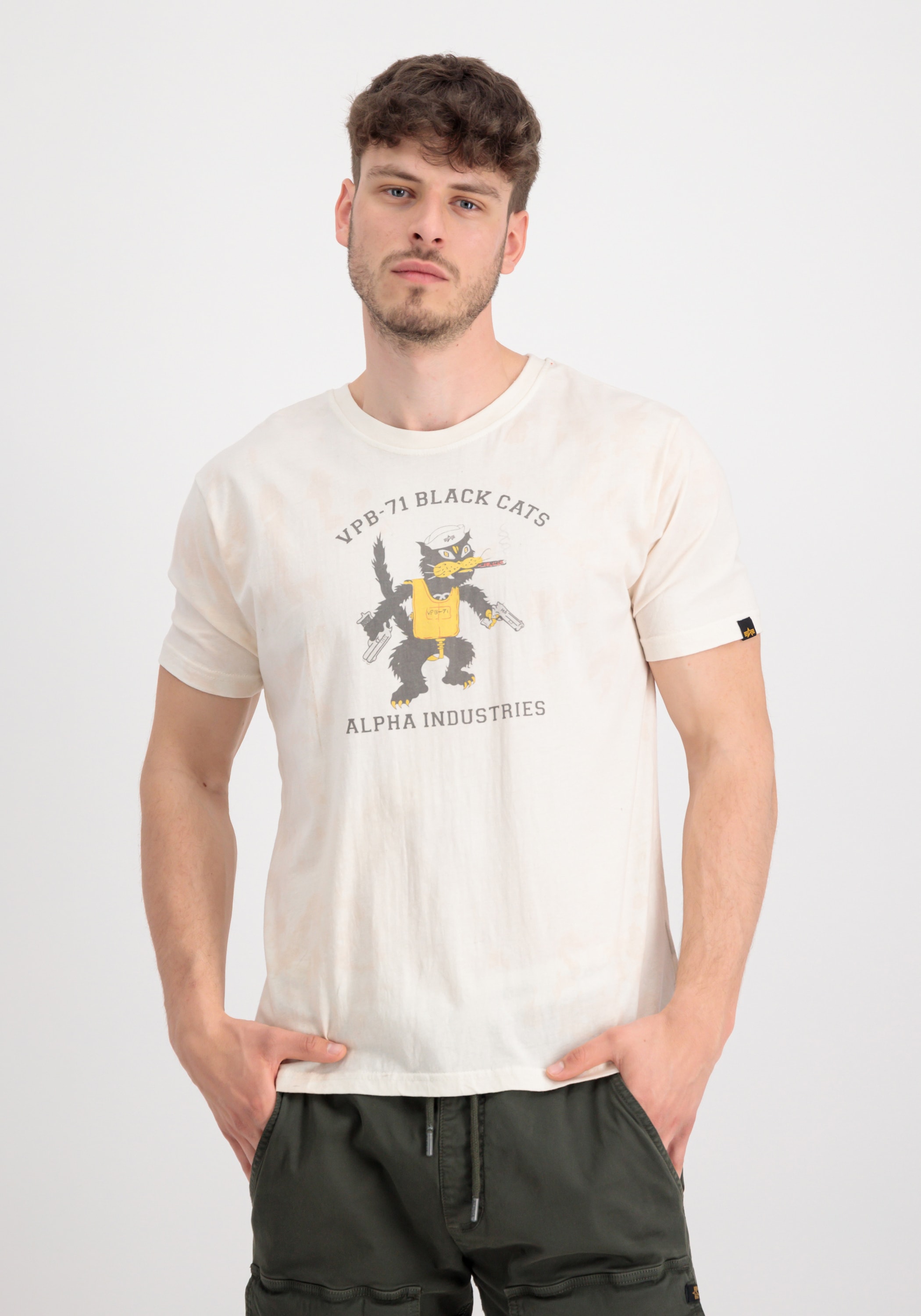 Alpha Industries T-Shirt "Black Cats T-Shirt" günstig online kaufen