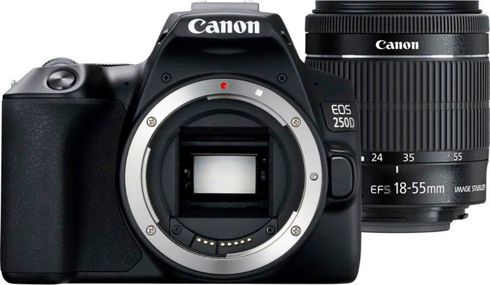 Canon Systemkamera »250D + EF-S f/3.5-5.6 24,1 Kit«, + | MP, 18-55mm III, SB130 f/3.5-5.6 18-55mm EF-S Bluetooth-WLAN BAUR III