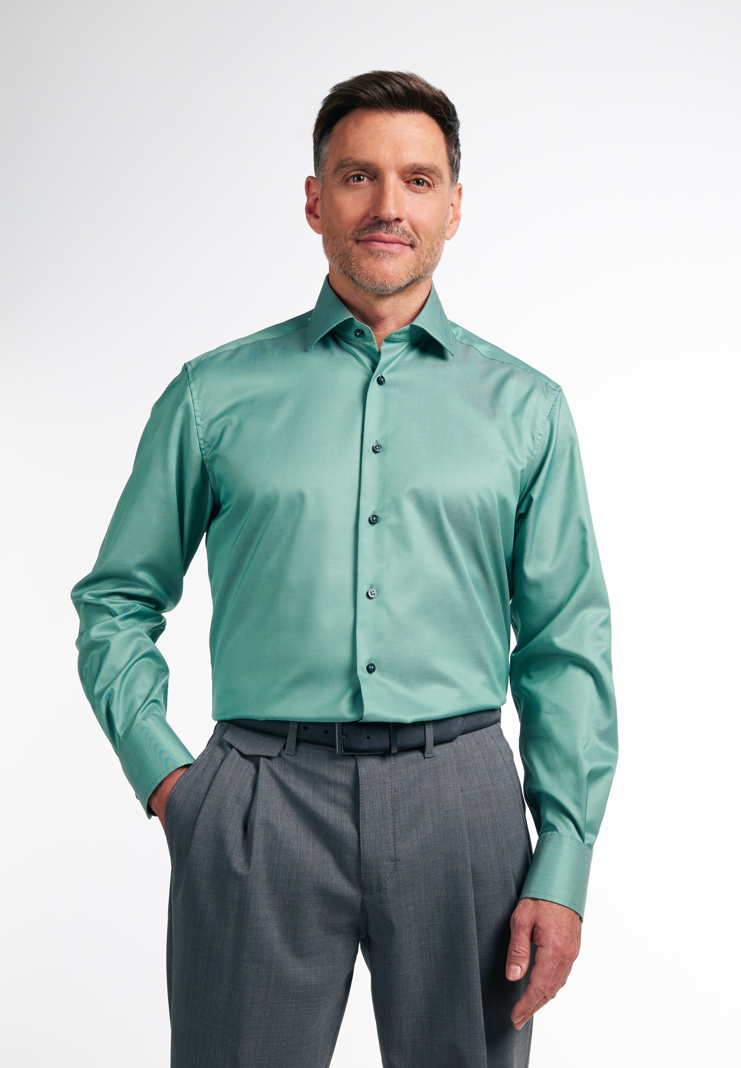 Eterna Langarmhemd "COMFORT FIT" NON IRON (bügelfrei) günstig online kaufen