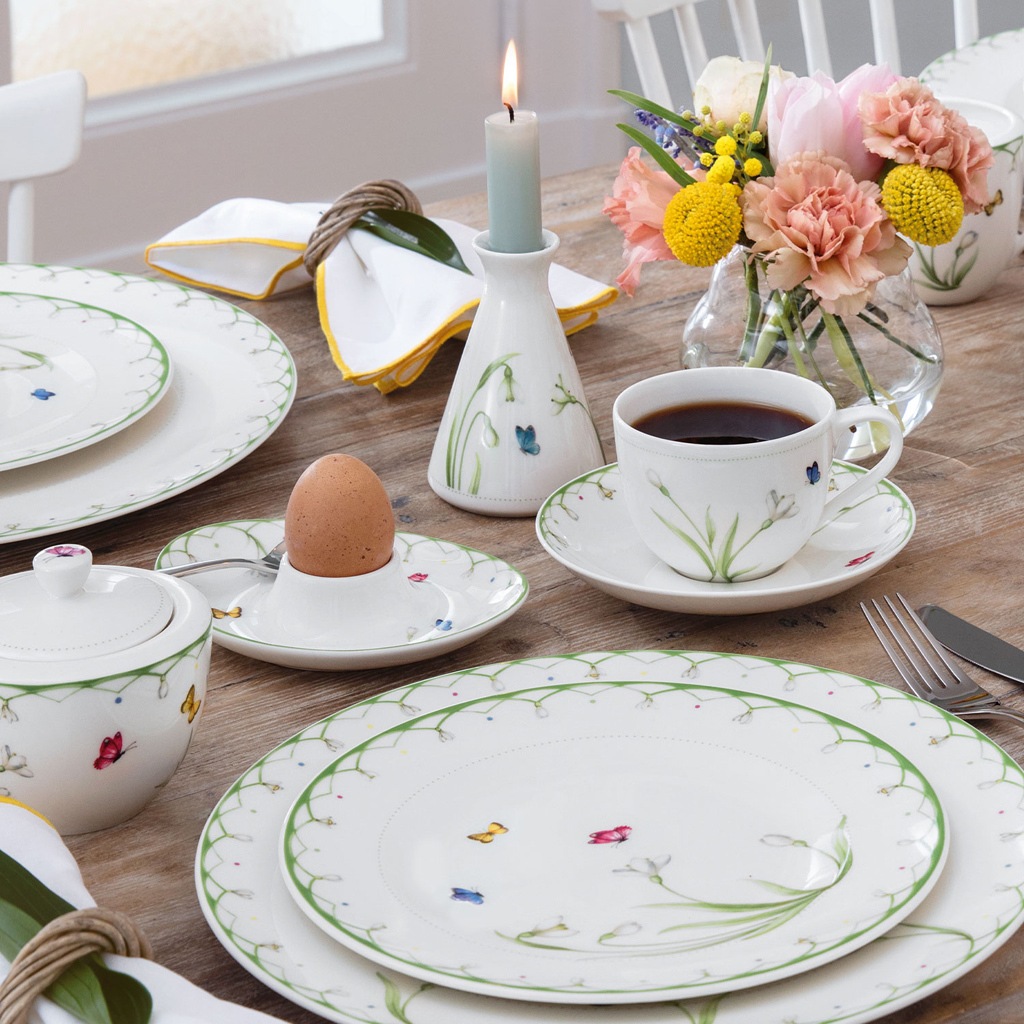 Eierbecher VILLEROY & BOCH "Eierbecher Colourful Spring bunt", bunt, Porzellan, Eierbecher 3