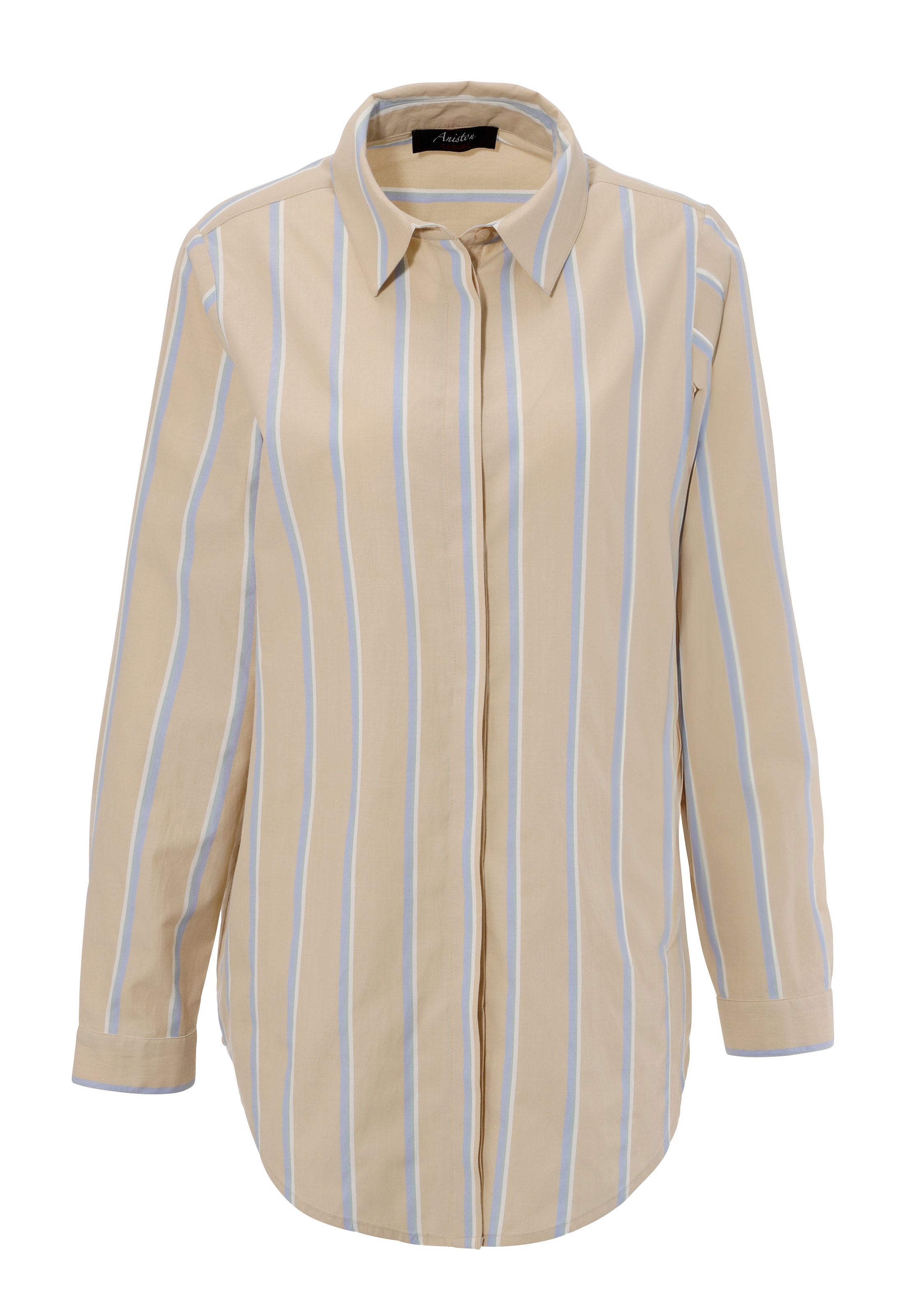 Aniston CASUAL Hemdbluse, im pastelligen Streifen-Dessin