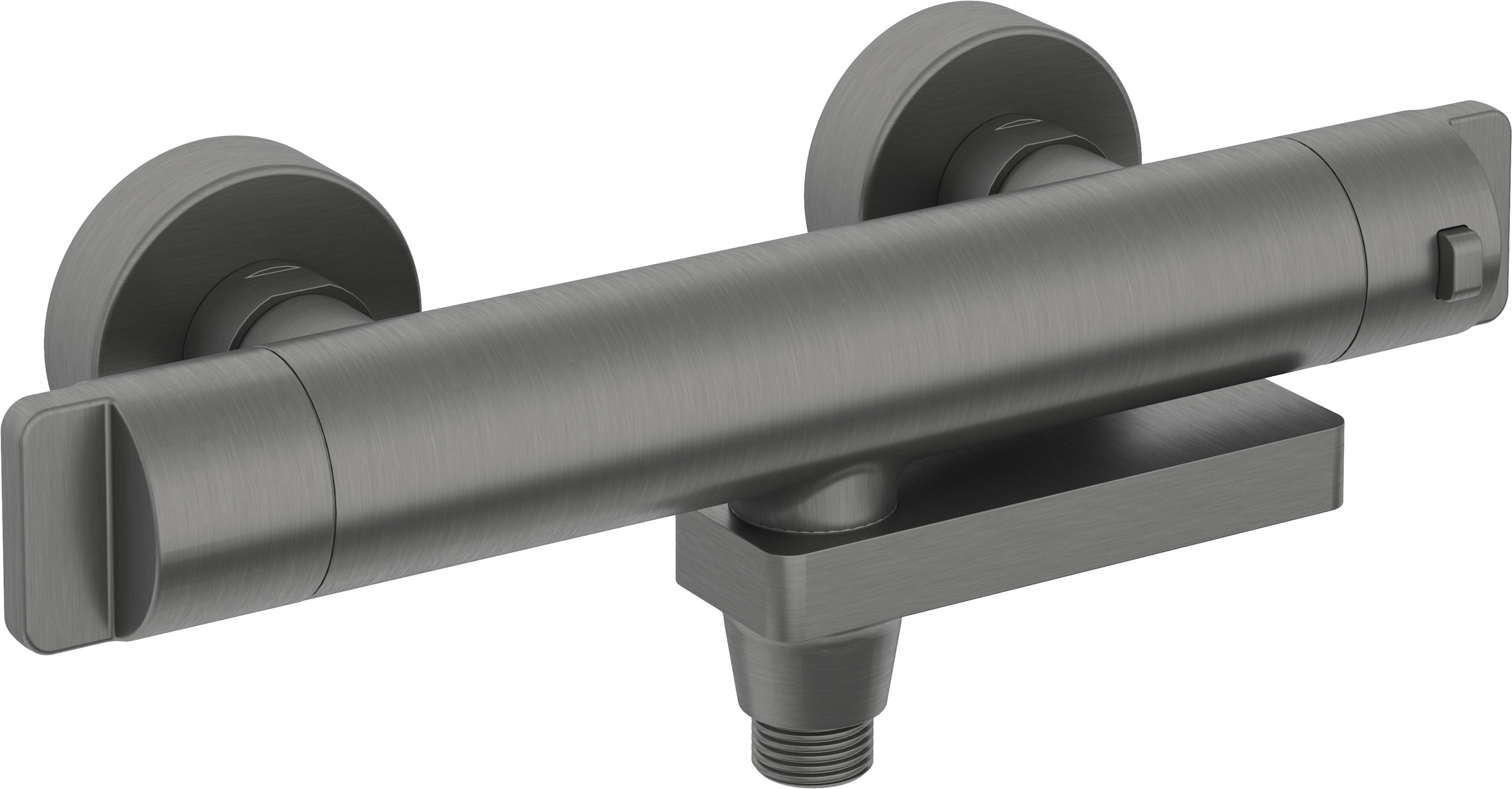 Deante Wannenarmatur »Thermostatbatterie mit klappbarem Auslauf und ergonomischen Griffen«