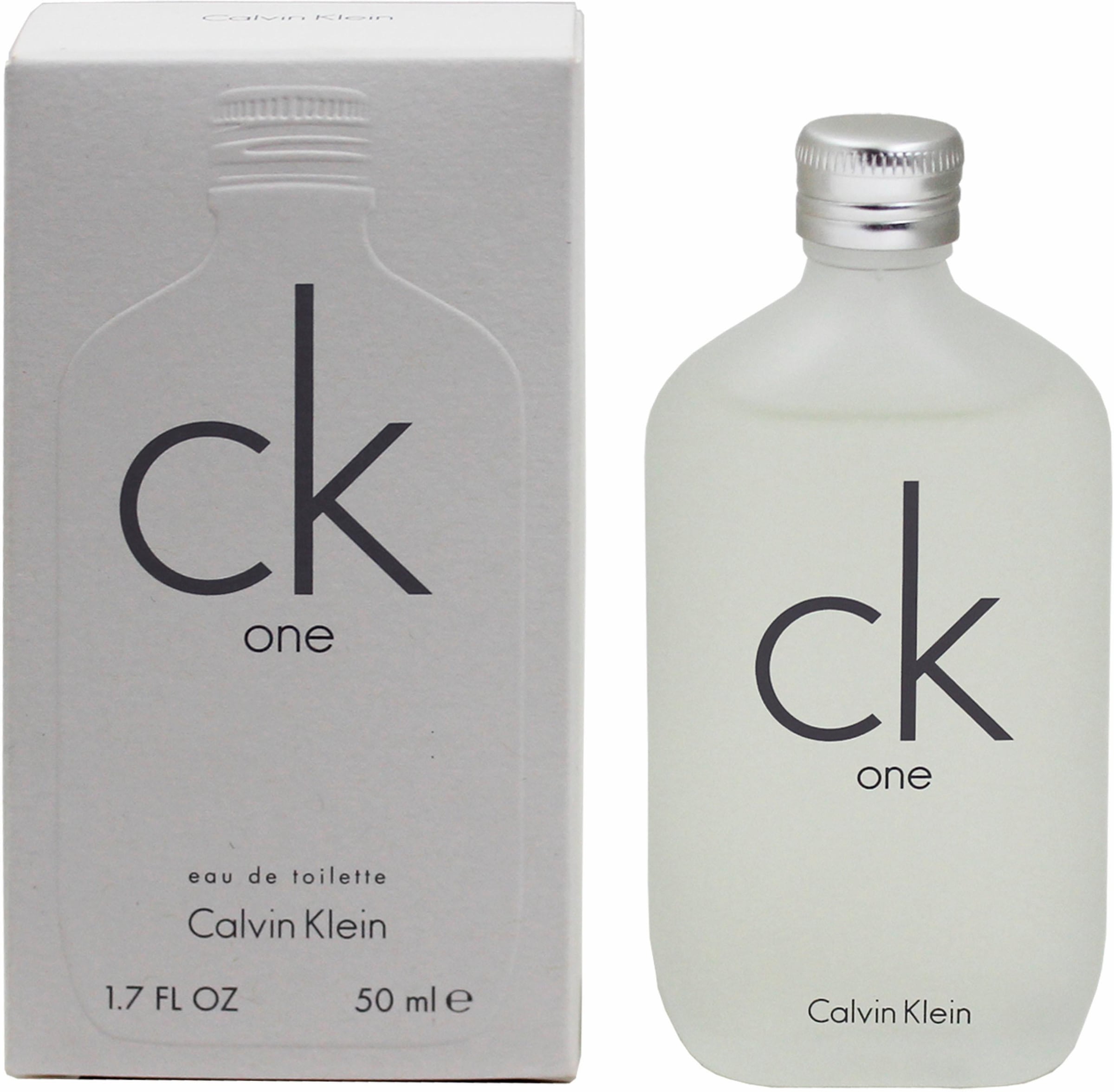 Calvin Klein Duft-Set »cK One«, (2 tlg.), Zitrischer Duft mit Muskat und Magnolie, inklusive kleinem Schminkset.
